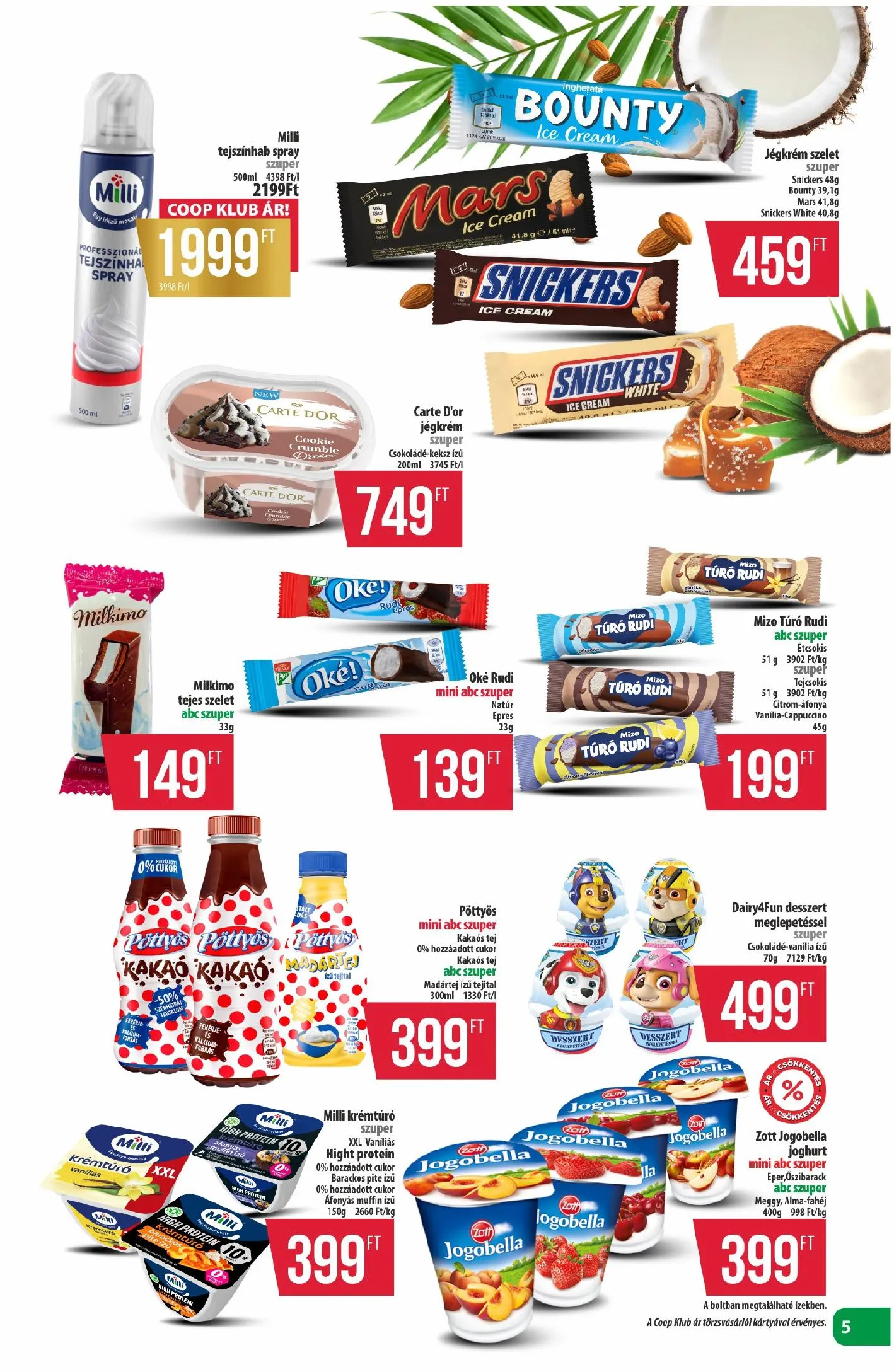 Coop akciós újság Észak-Kelet 04.16–04.22 – 5. oldal