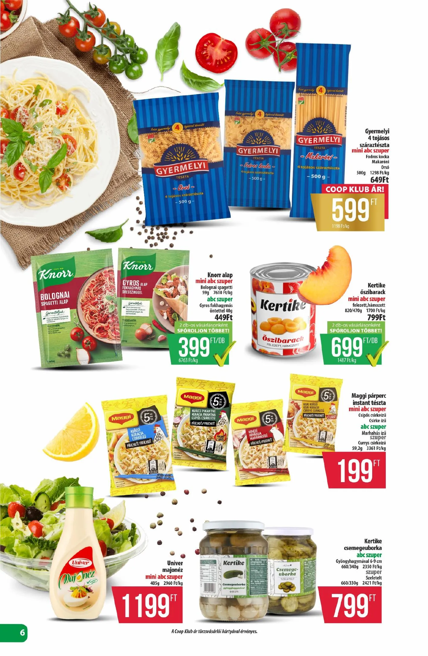 Coop akciós újság Észak-Kelet 04.16–04.22 – 6. oldal