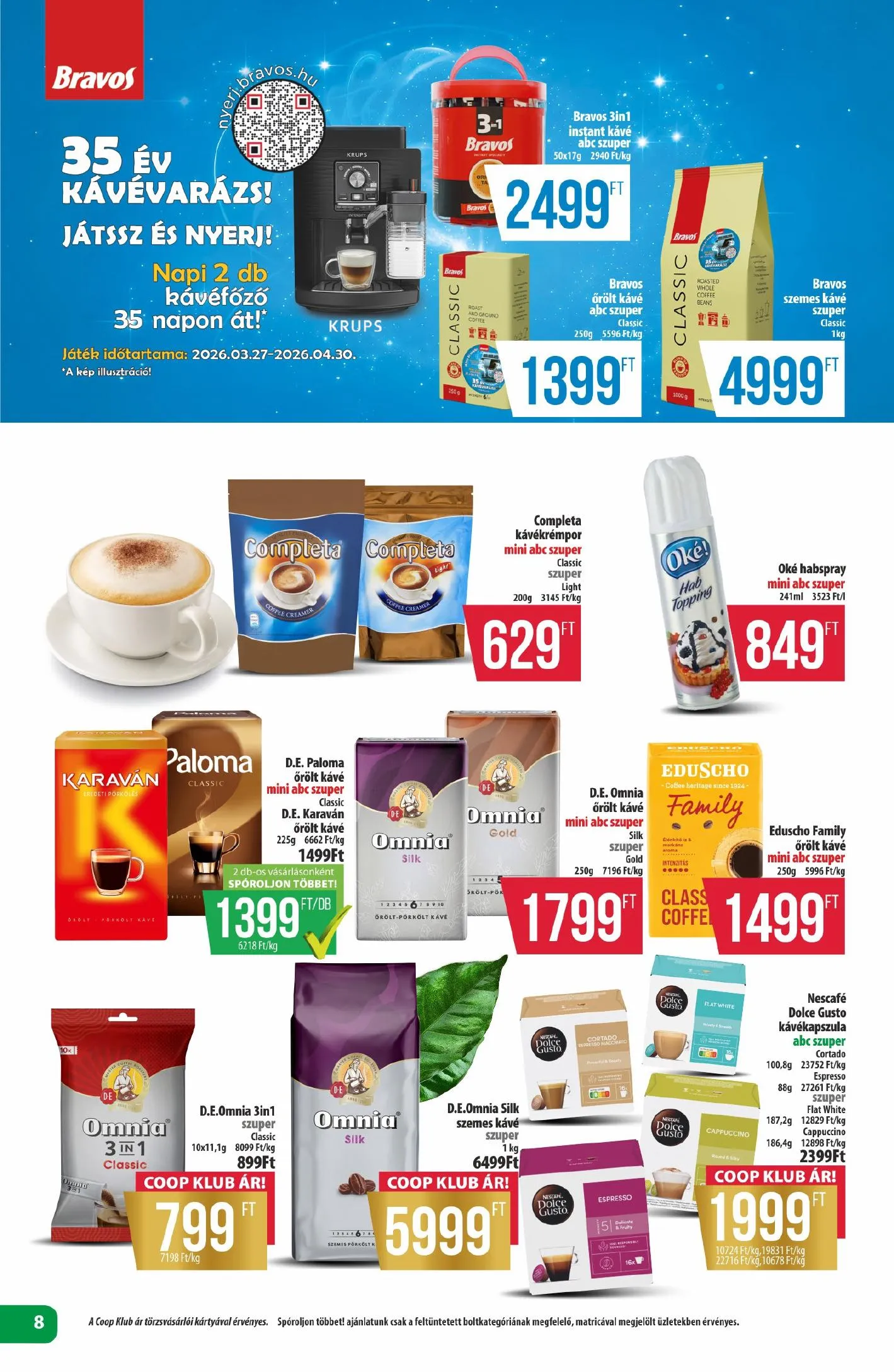 Coop akciós újság Észak-Kelet 04.16–04.22 – 8. oldal