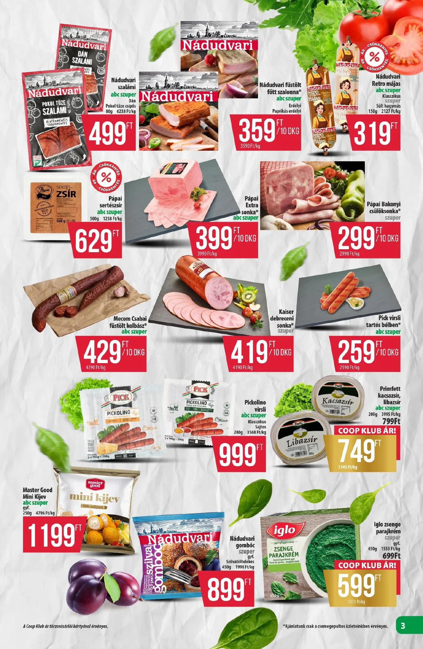 Coop akciós újság Észak-Kelet 04.23–04.29 – 3. oldal