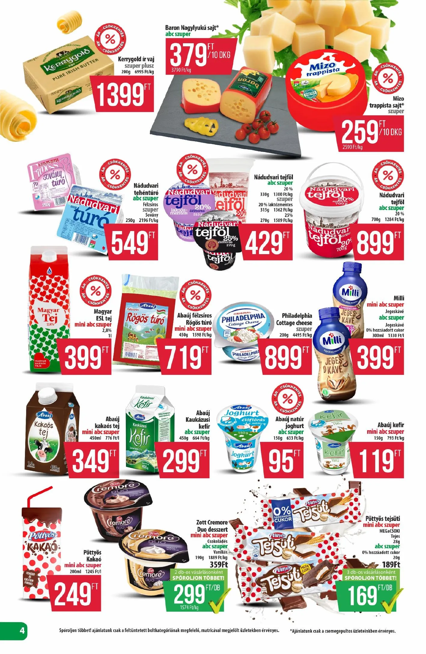 Coop akciós újság Észak-Kelet 04.23–04.29 – 4. oldal