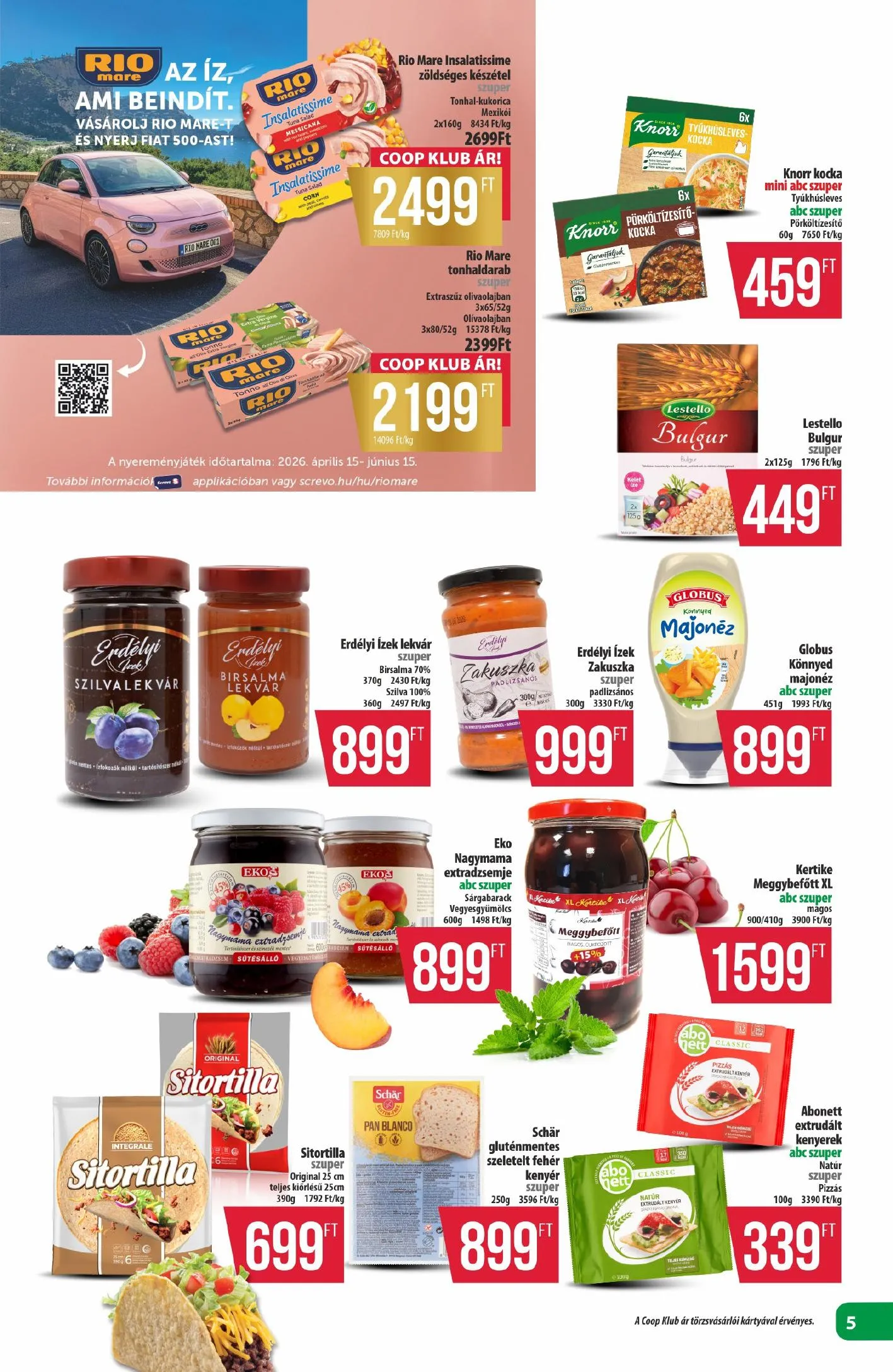 Coop akciós újság Észak-Kelet 04.23–04.29 – 5. oldal