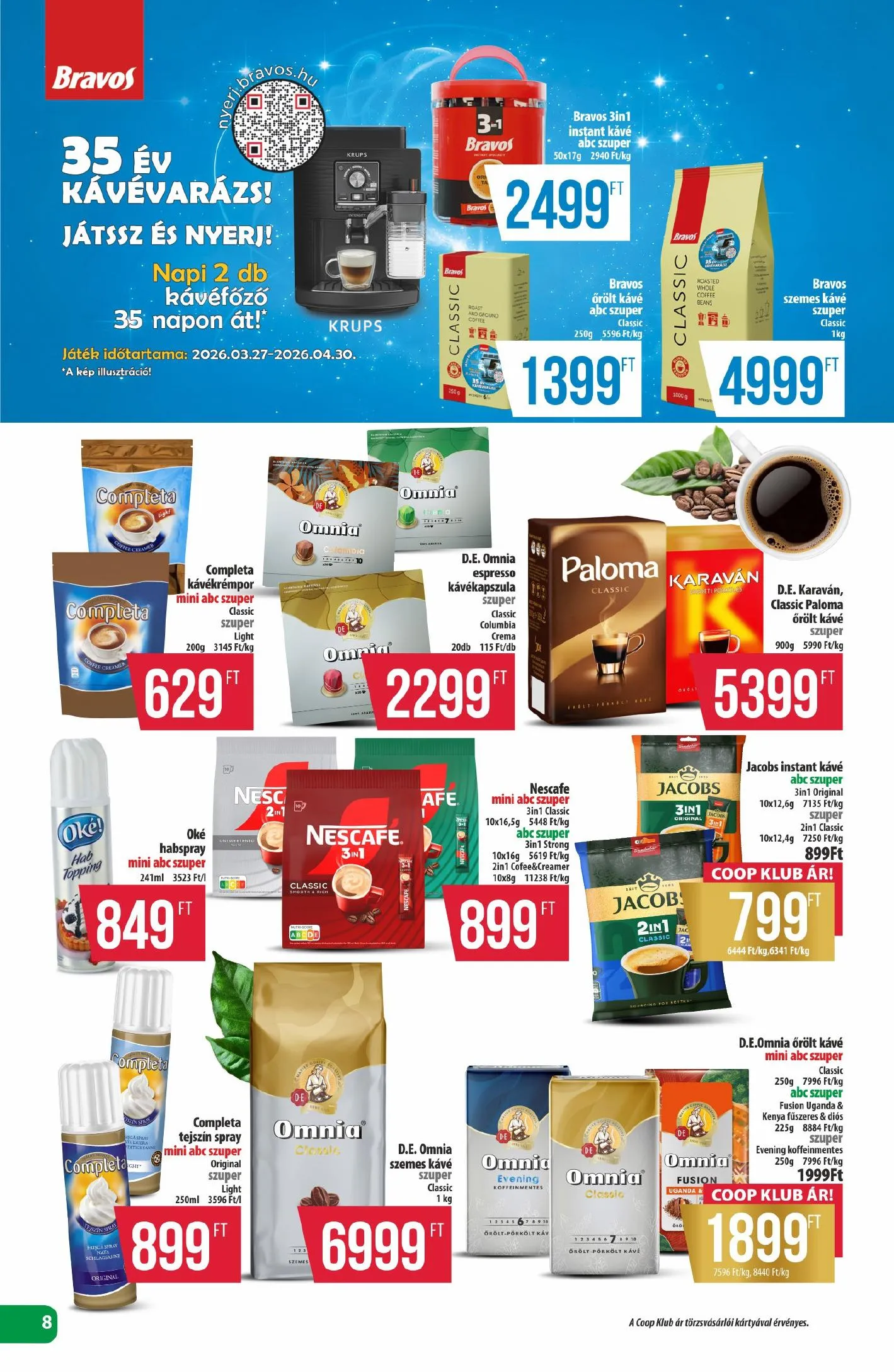 Coop akciós újság Észak-Kelet 04.23–04.29 – 8. oldal