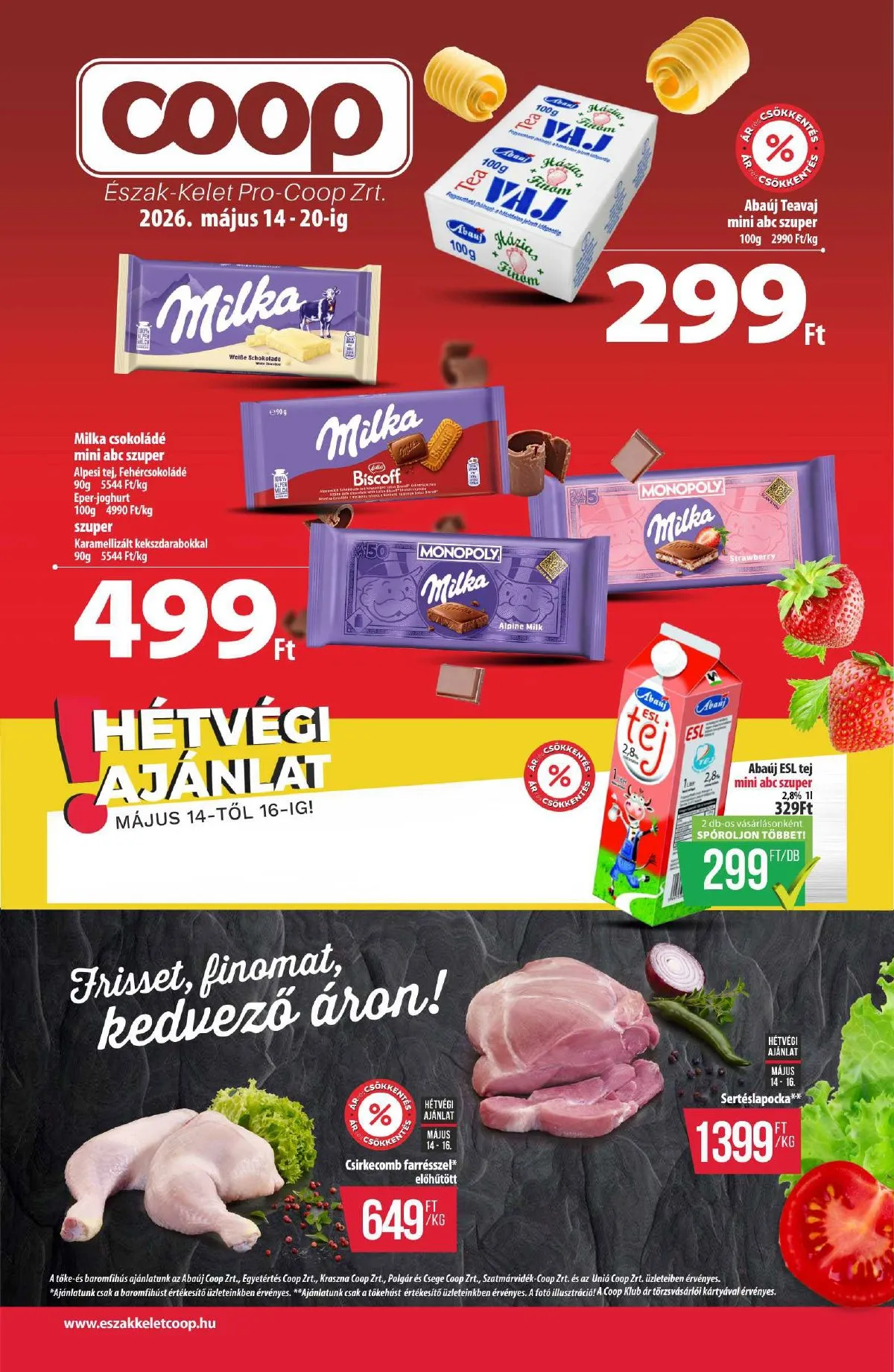 Coop akciós újság Észak-Kelet 05.14–05.20