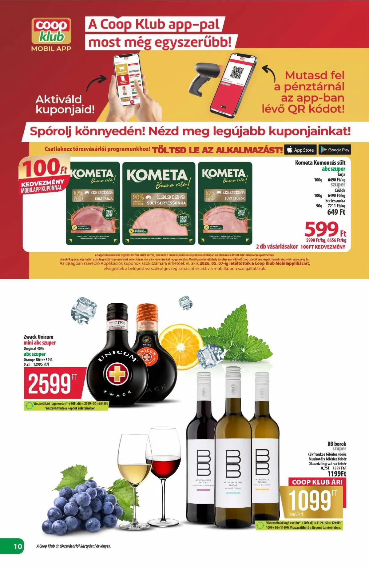 Coop akciós újság Észak-Kelet 05.14–05.20 – 10. oldal