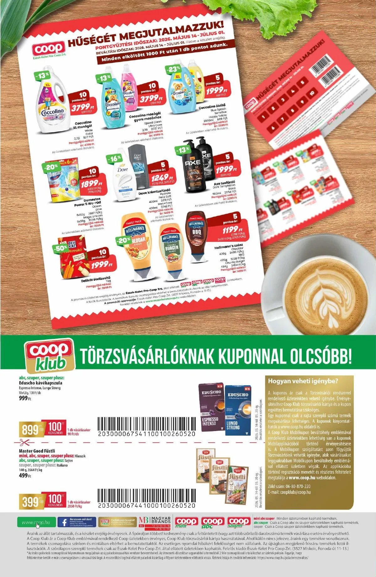 Coop akciós újság Észak-Kelet 05.14–05.20 – 12. oldal