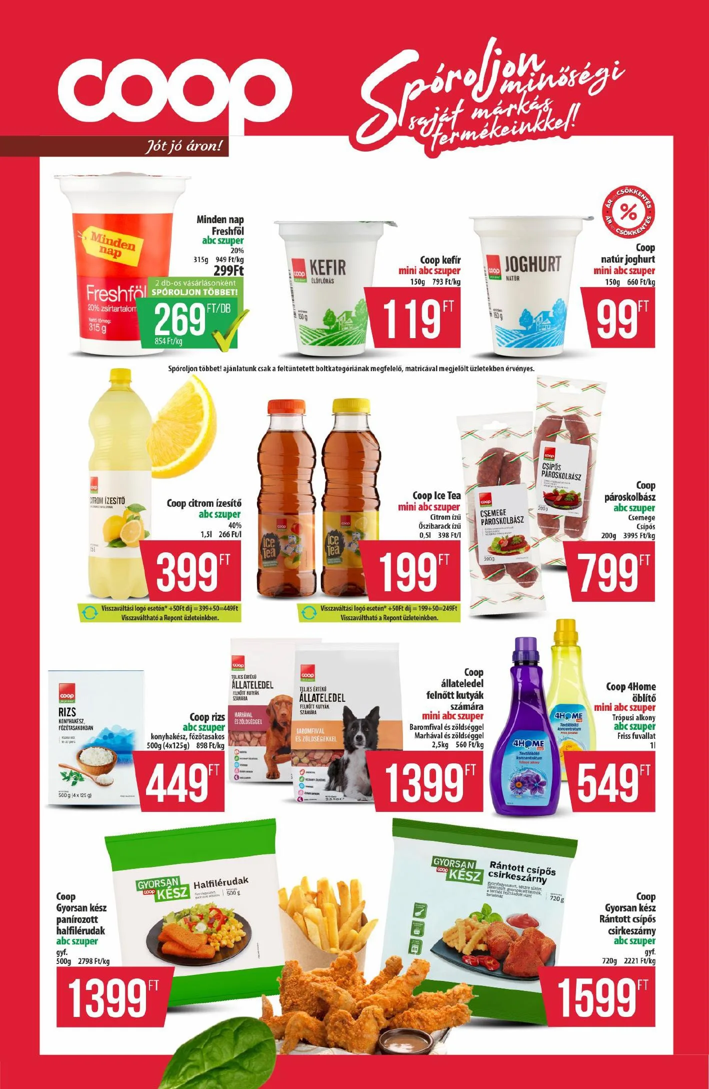 Coop akciós újság Észak-Kelet 05.21–05.27 – 6. oldal