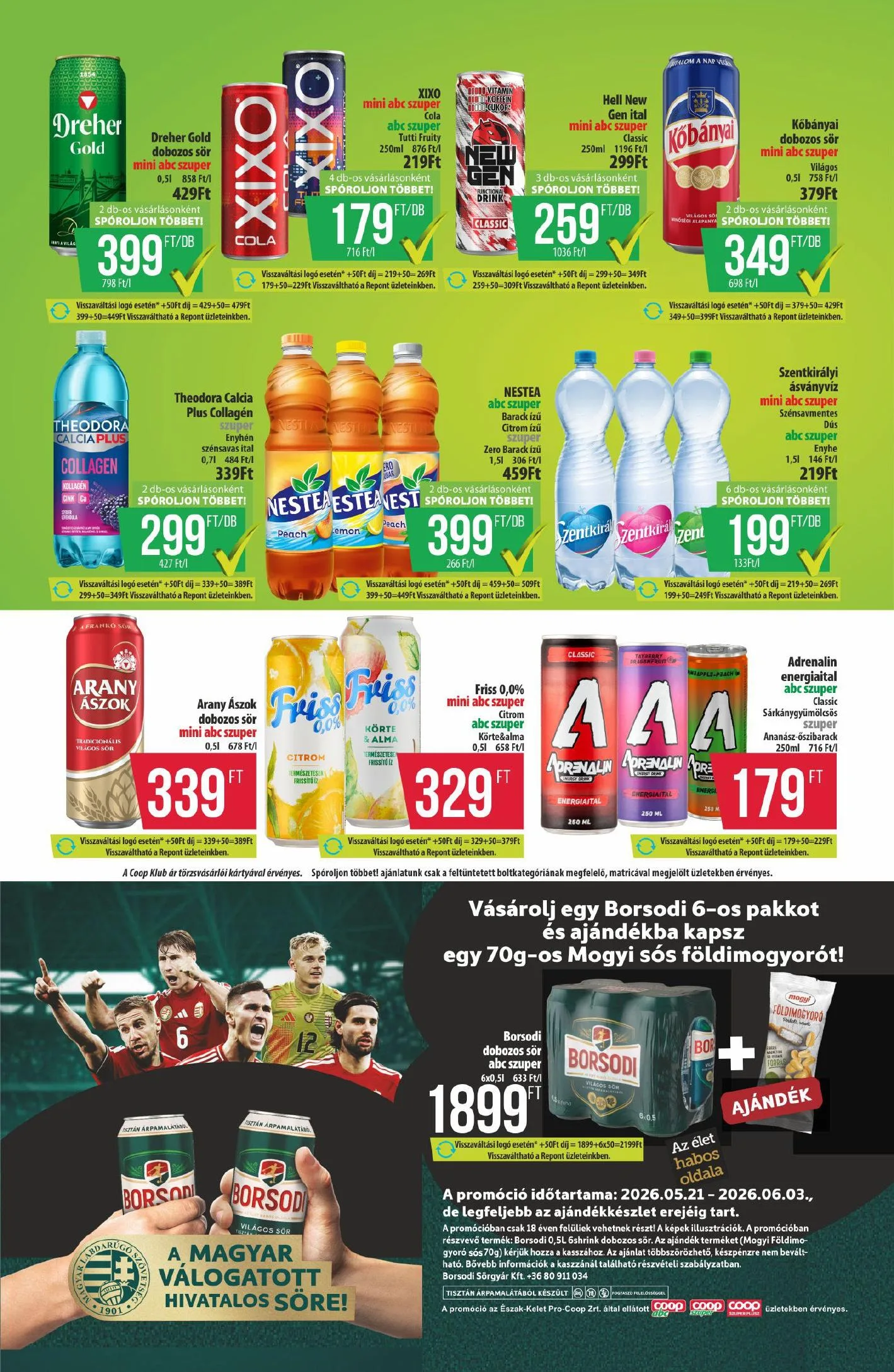 Coop akciós újság Észak-Kelet 05.21–05.27 – 9. oldal