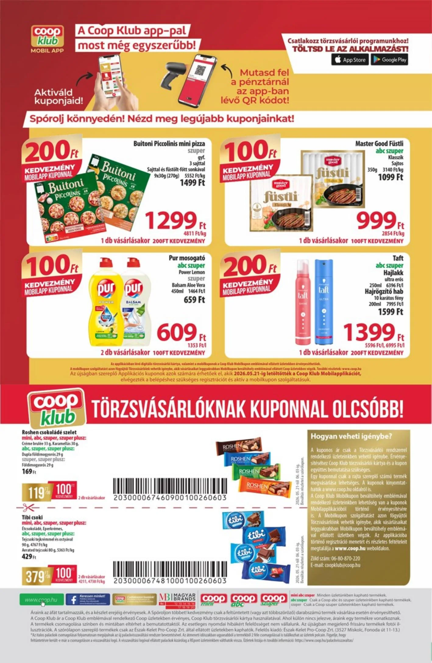 Coop akciós újság Észak-Kelet 05.28–06.03 – 12. oldal