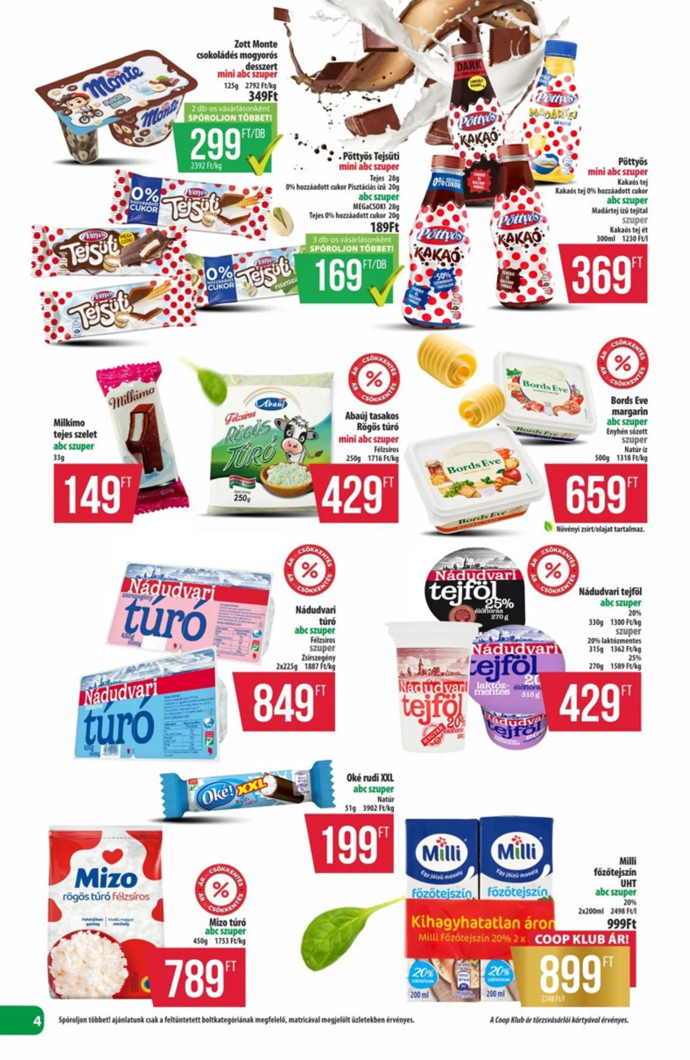 Coop akciós újság Észak-Kelet 05.28–06.03 – 4. oldal