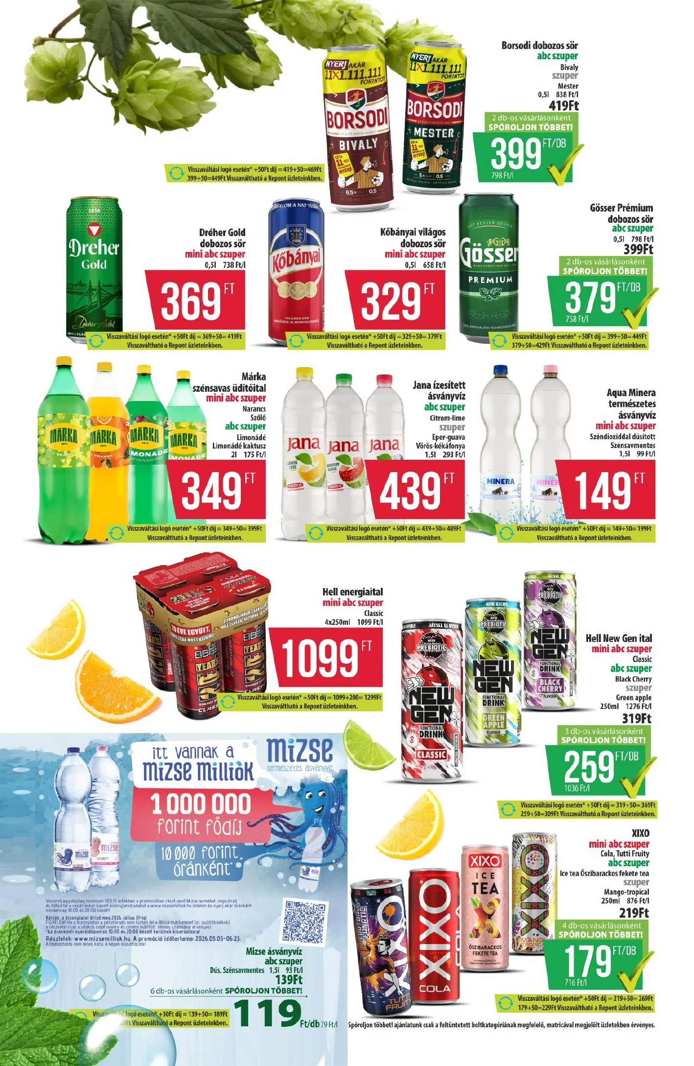 Coop akciós újság Észak-Kelet 06.18–06.24 – 10. oldal