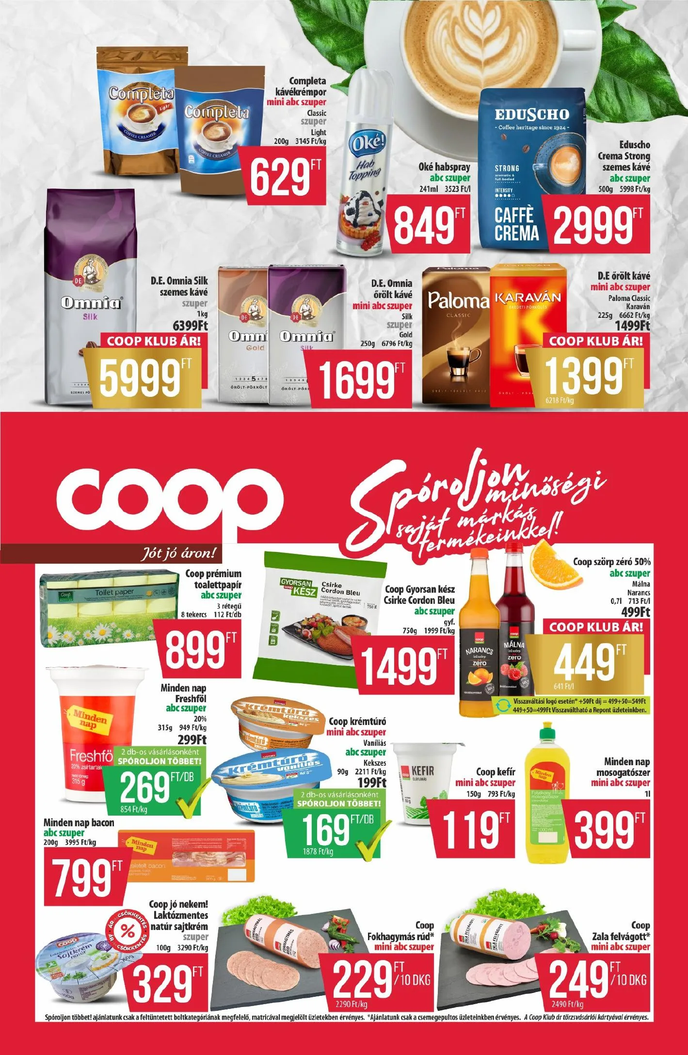 Coop akciós újság Észak-Kelet 06.18–06.24 – 9. oldal