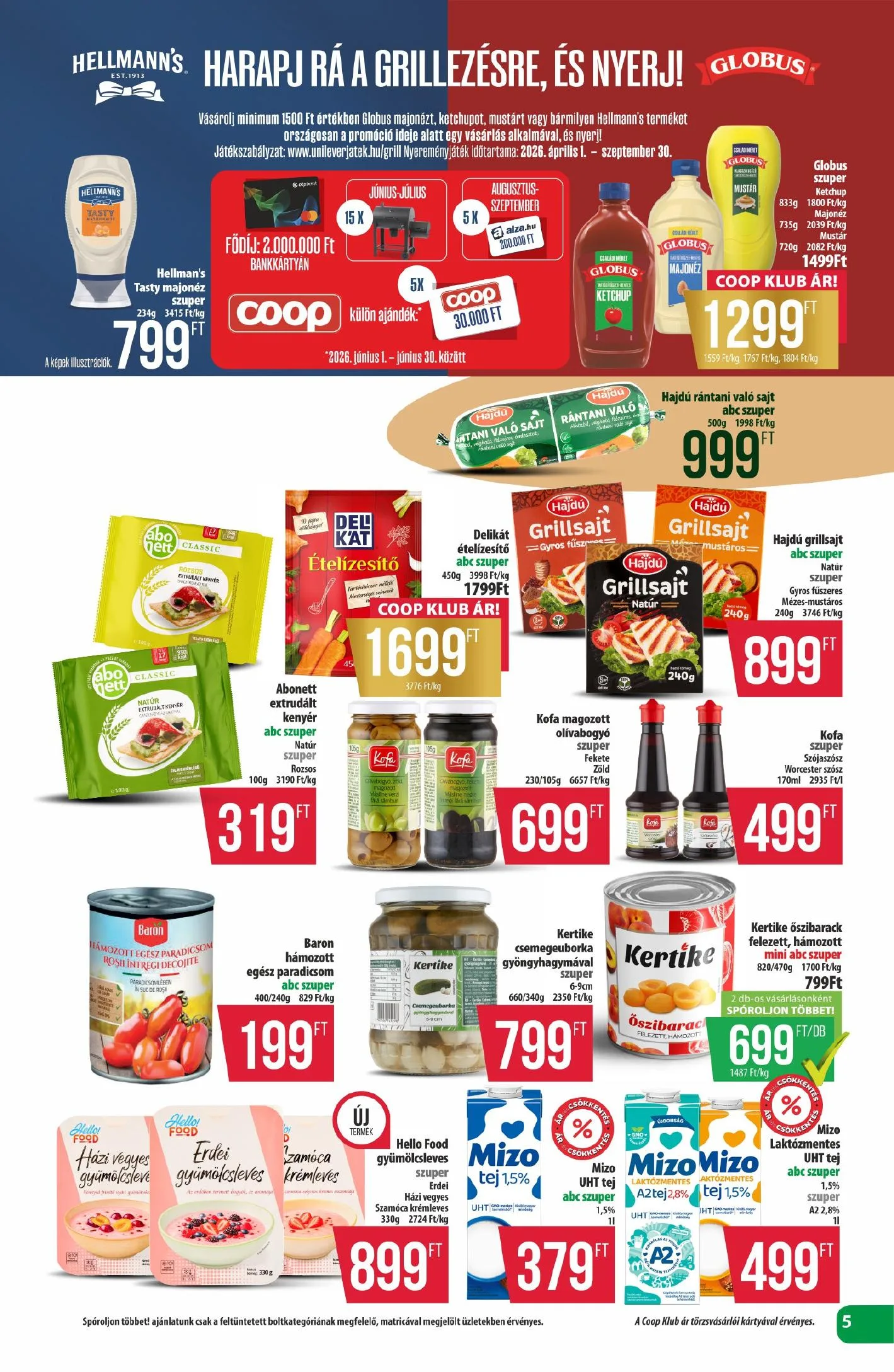 Coop akciós újság Észak-Kelet 06.25–07.01 – 5. oldal