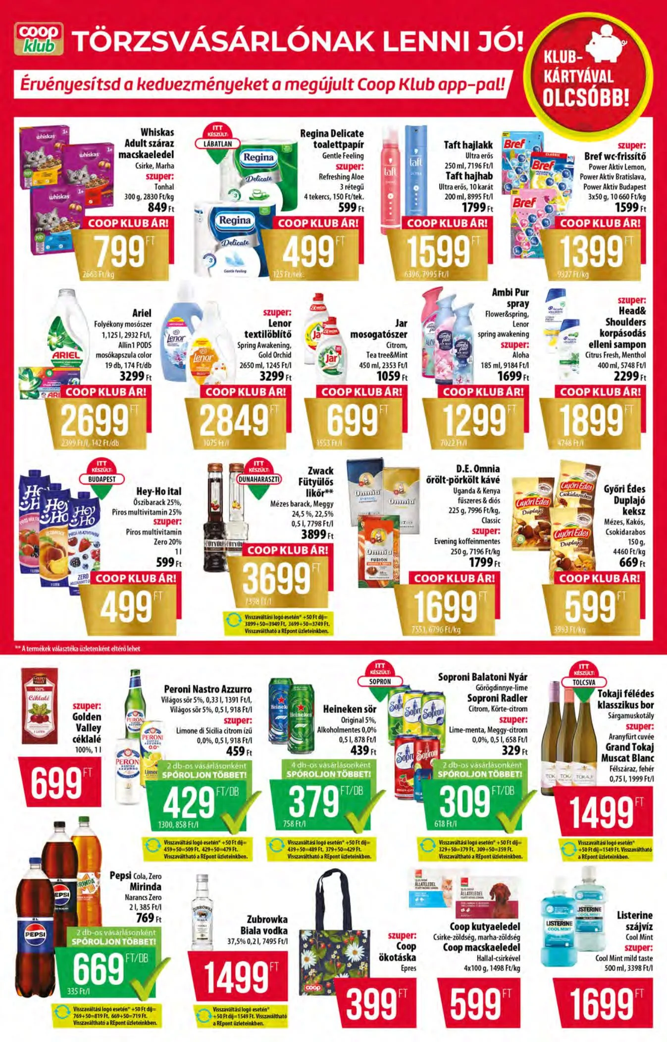Coop akciós újság Észak-Kelet 07.09–07.15 – 7. oldal