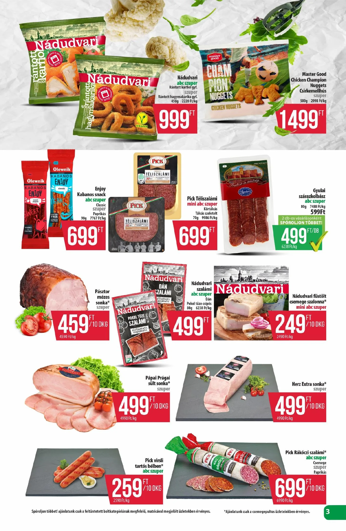 Coop akciós újság Észak-Kelet 07.16–07.22 – 3. oldal