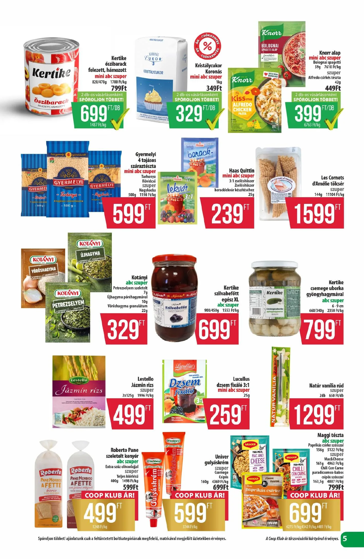 Coop akciós újság Észak-Kelet 07.16–07.22 – 5. oldal