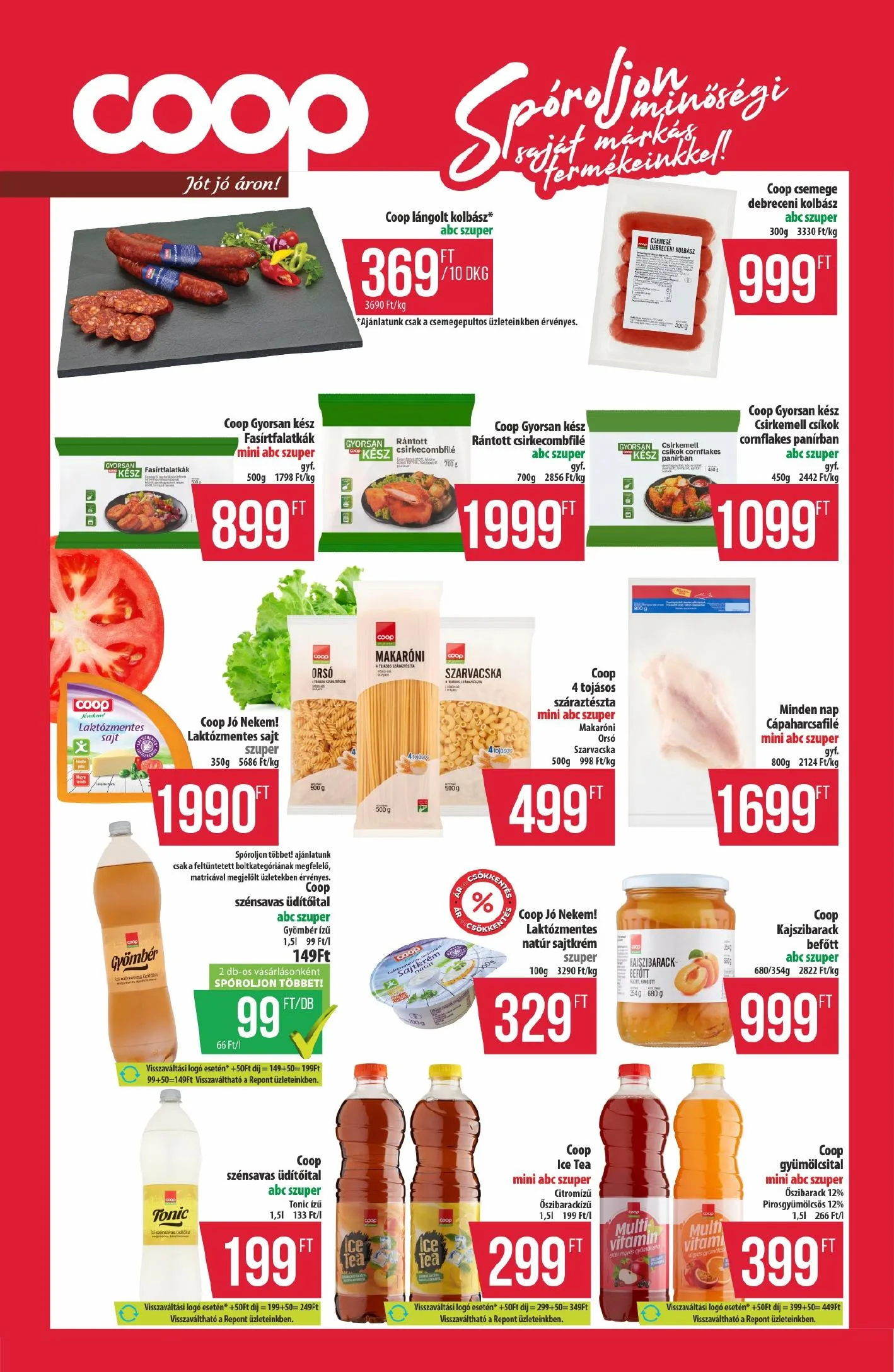 Coop akciós újság Észak-Kelet 07.16–07.22 – 6. oldal