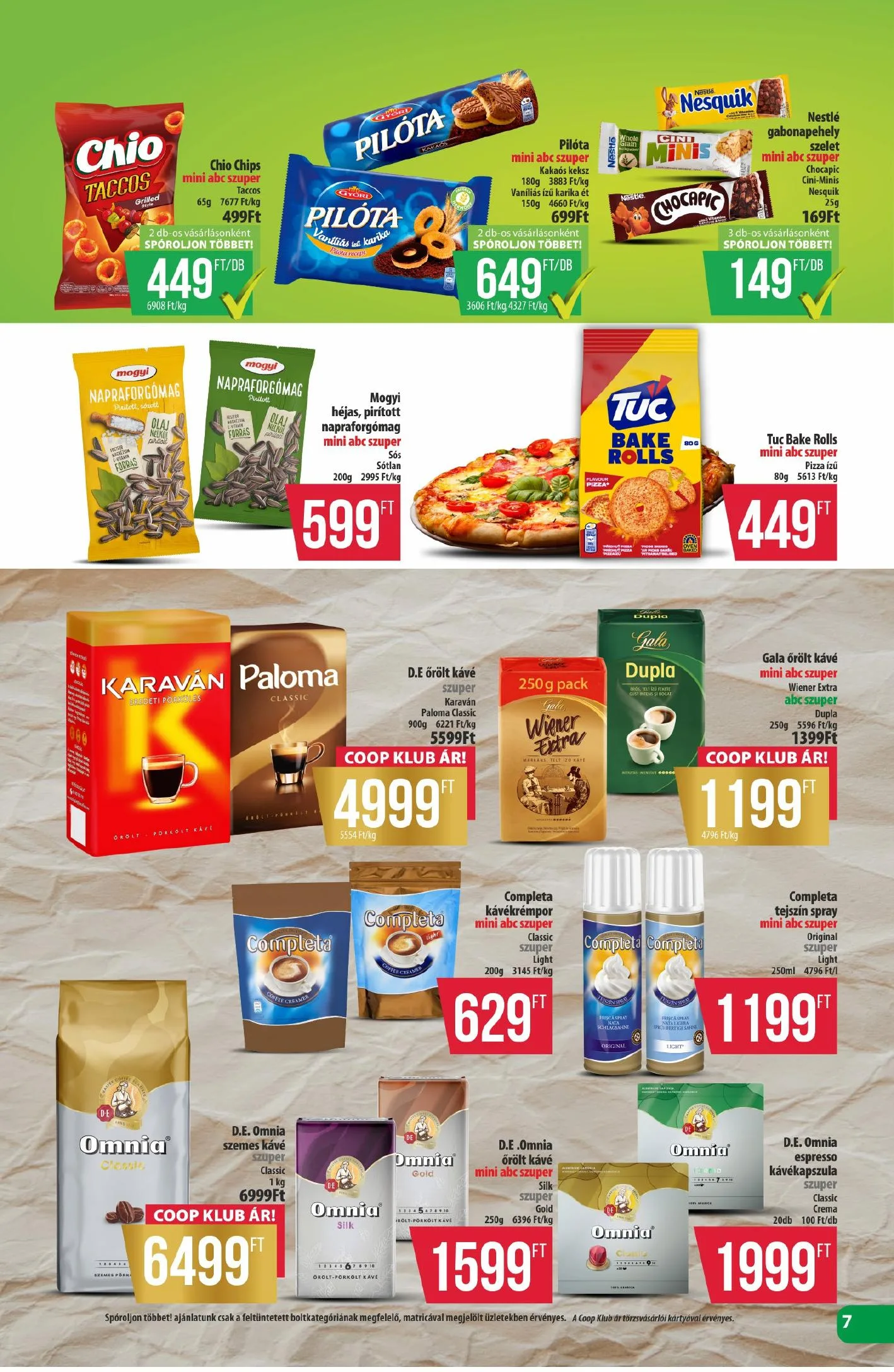 Coop akciós újság Észak-Kelet 07.16–07.22 – 7. oldal