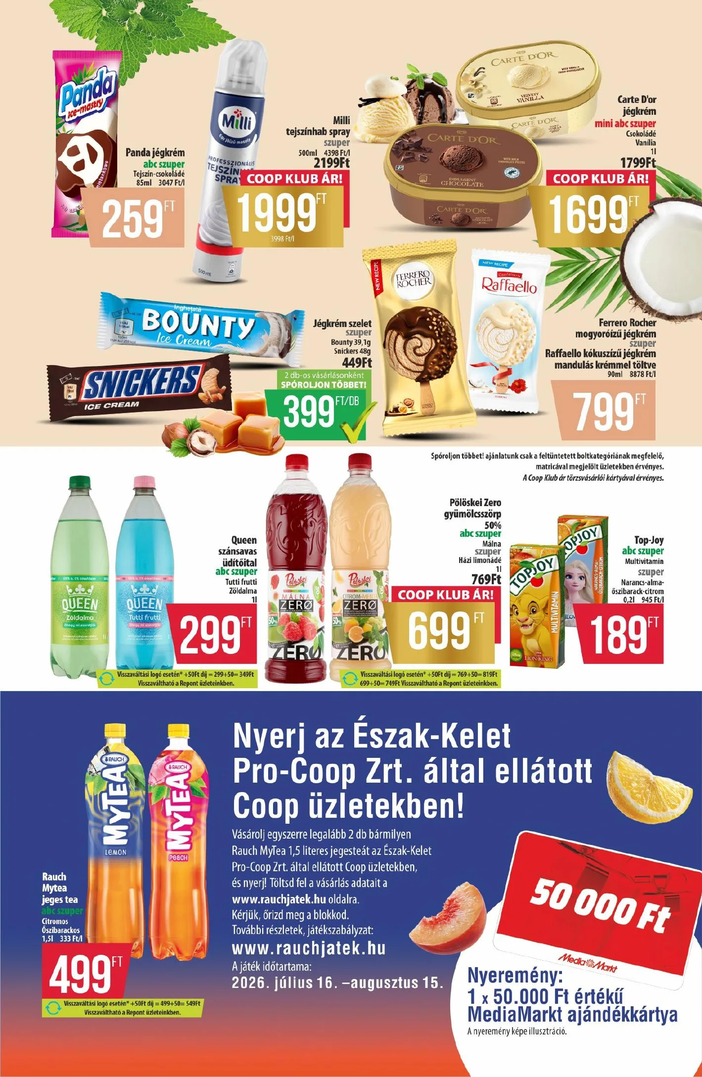 Coop akciós újság Észak-Kelet 07.16–07.22 – 8. oldal