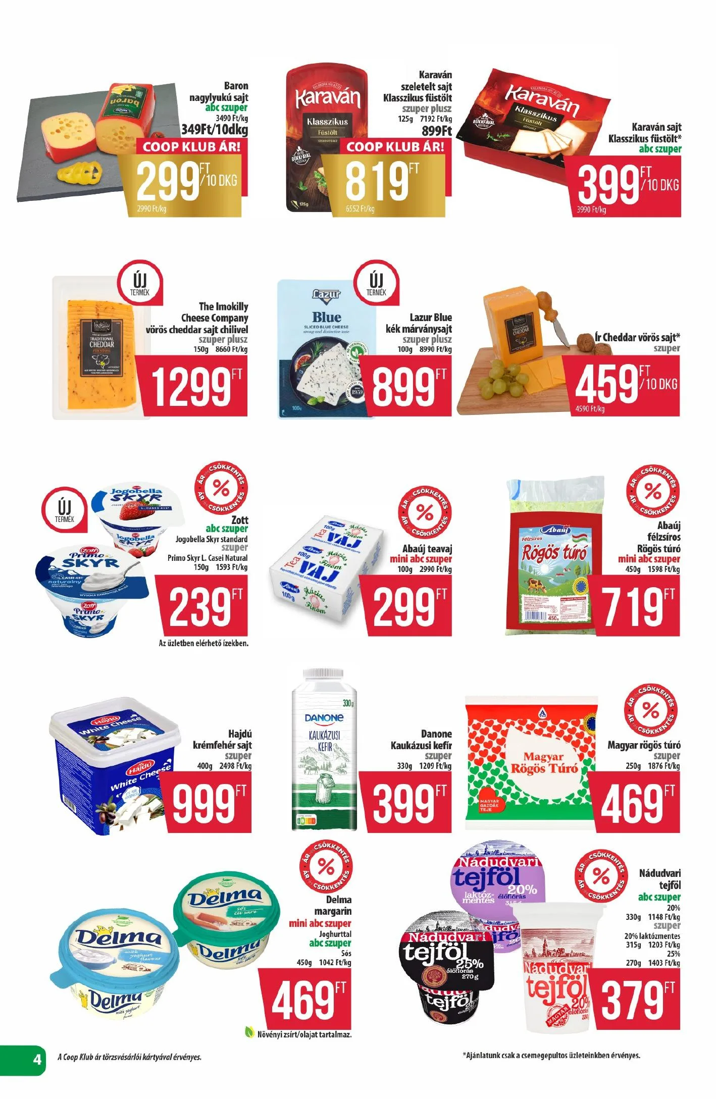 Coop akciós újság Észak-Kelet 07.23–07.29 – 4. oldal