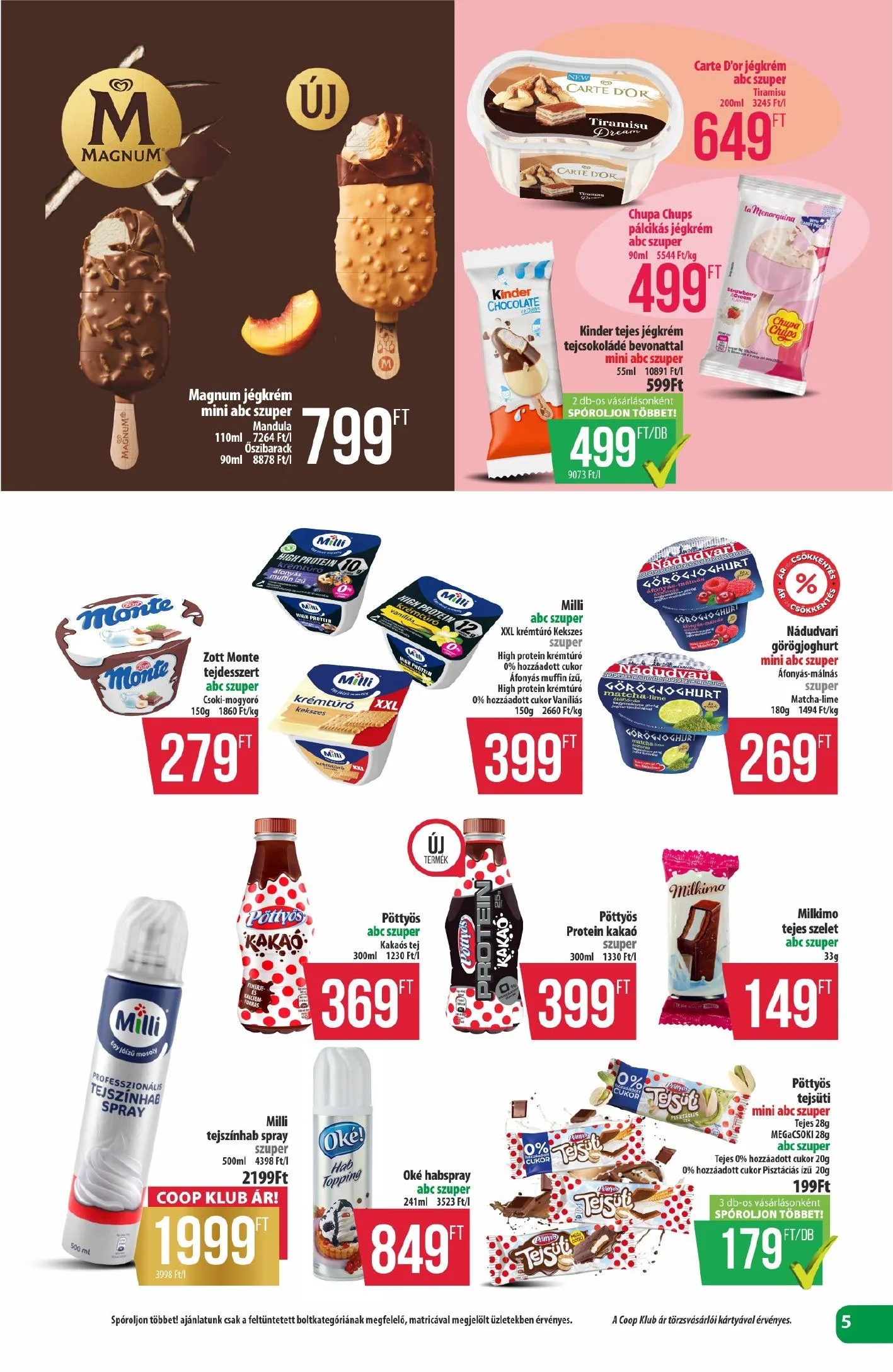 Coop akciós újság Észak-Kelet 07.23–07.29 – 5. oldal