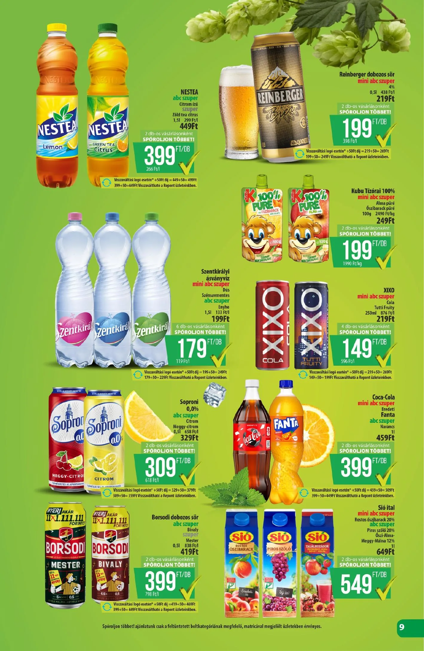 Coop akciós újság Észak-Kelet 07.23–07.29 – 9. oldal