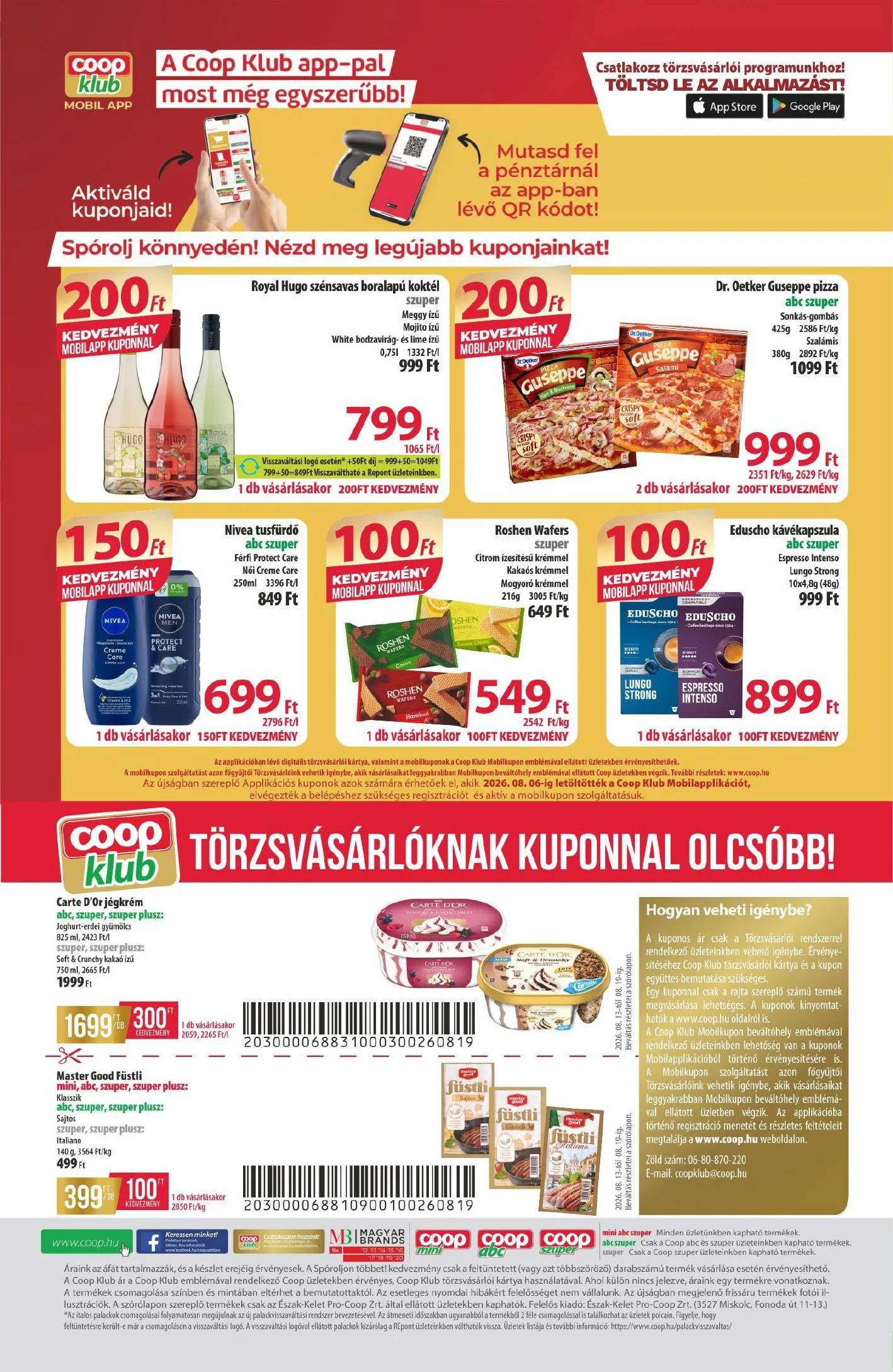 Coop akciós újság Észak-Kelet 08.13–08.19 – 12. oldal