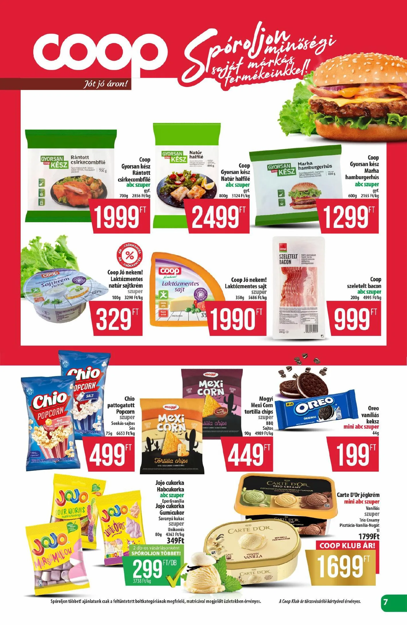 Coop akciós újság Észak-Kelet 08.13–08.19 – 7. oldal