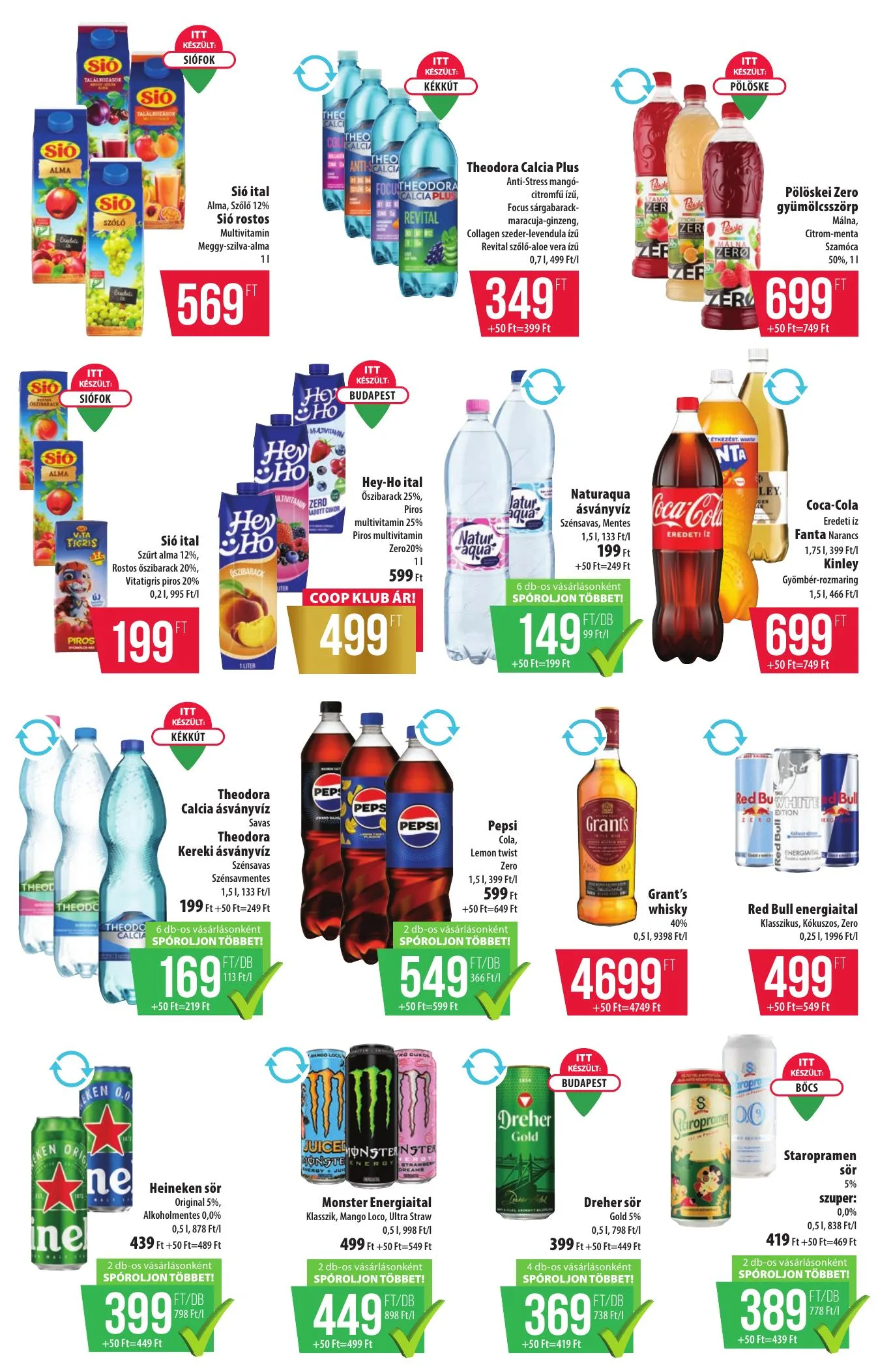 Coop akciós újság Észak-Kelet 10.01–10.07 – 10. oldal