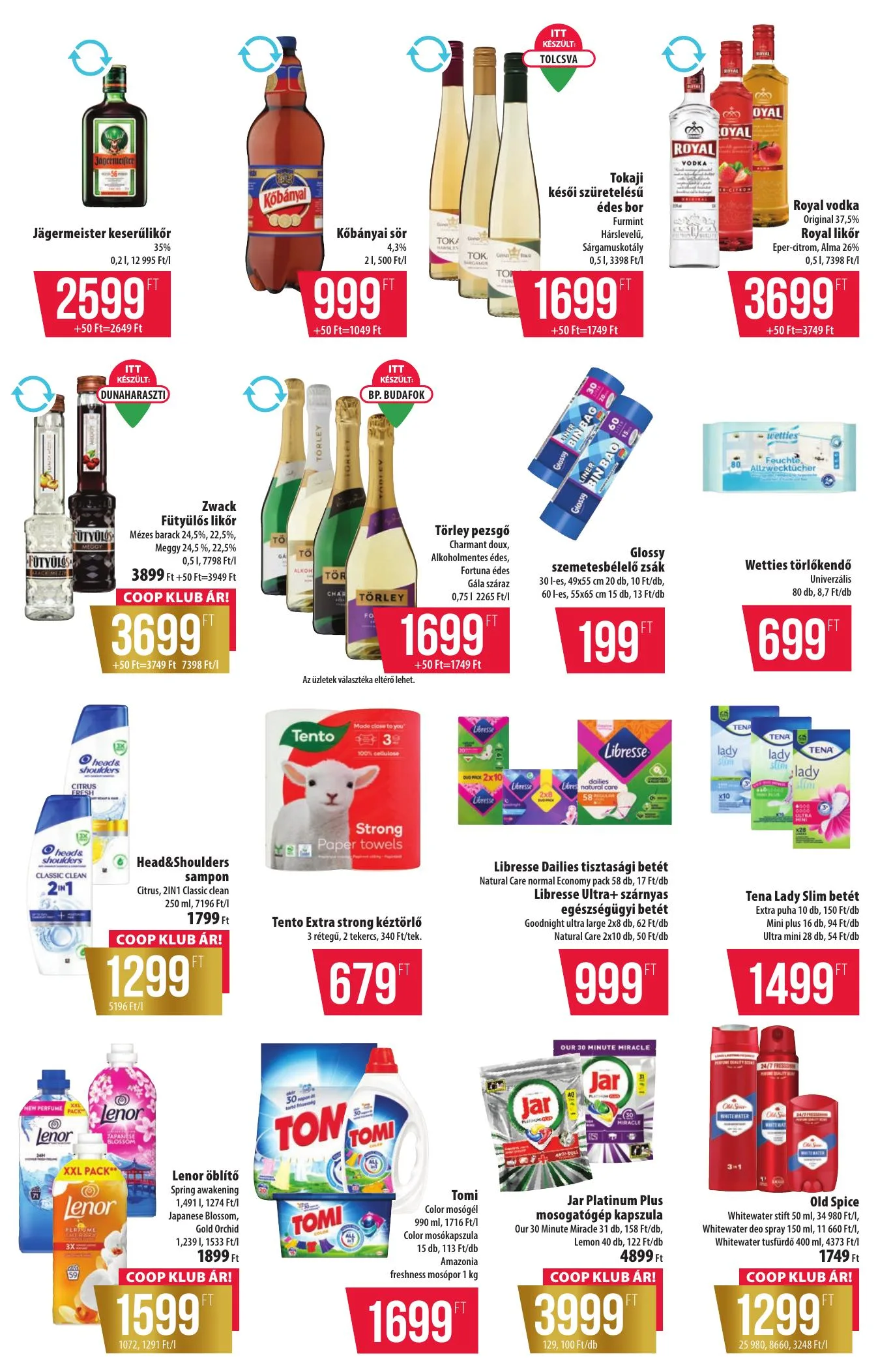 Coop akciós újság Észak-Kelet 10.01–10.07 – 11. oldal