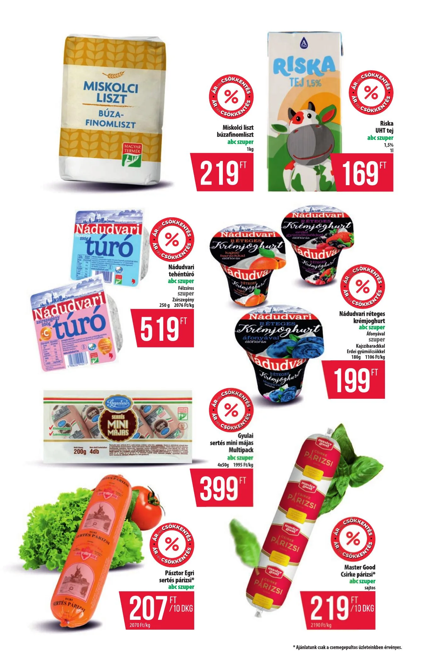 Coop akciós újság Észak-Kelet 10.01–10.07 – 3. oldal