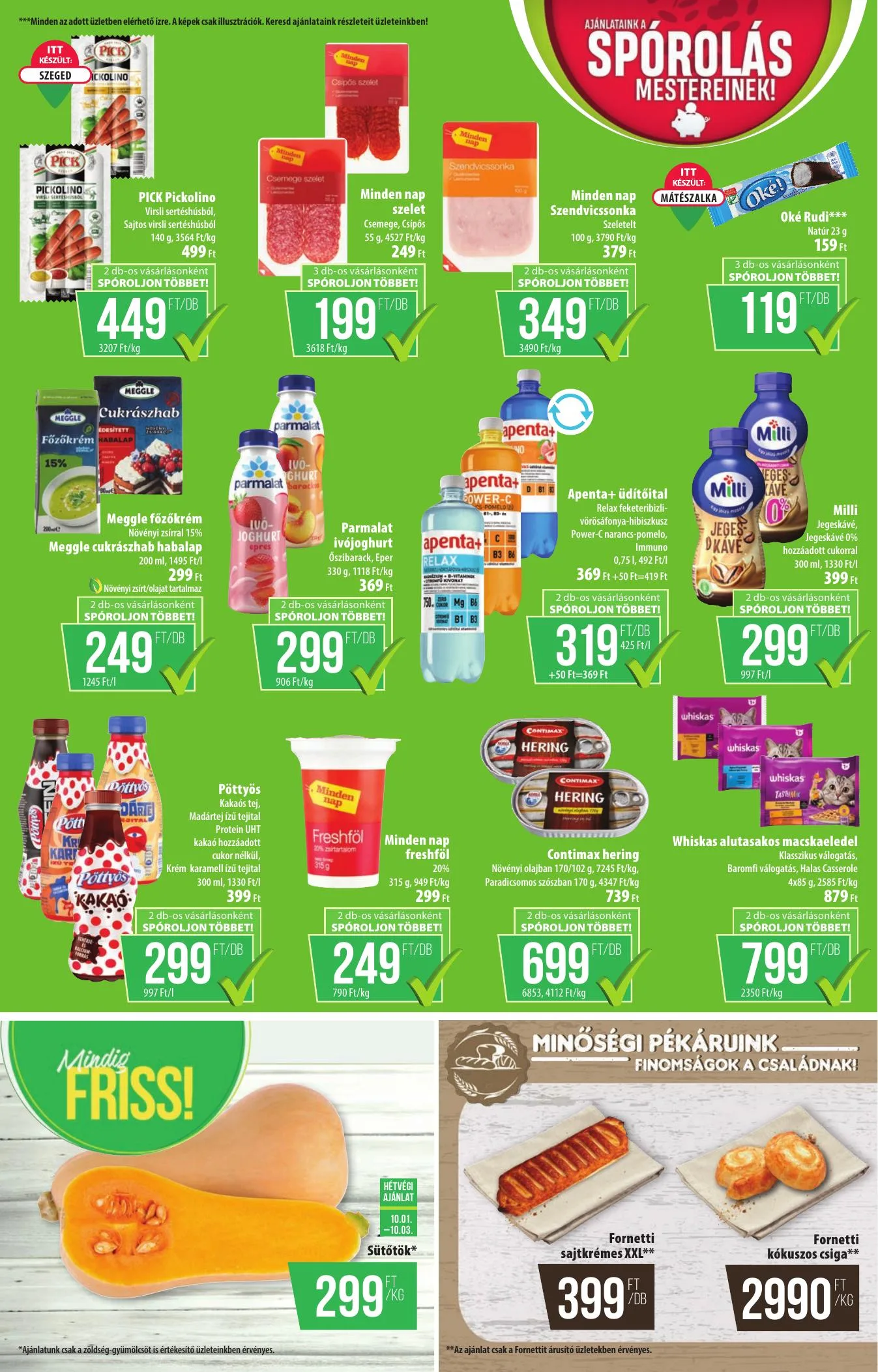 Coop akciós újság Észak-Kelet 10.01–10.07 – 5. oldal
