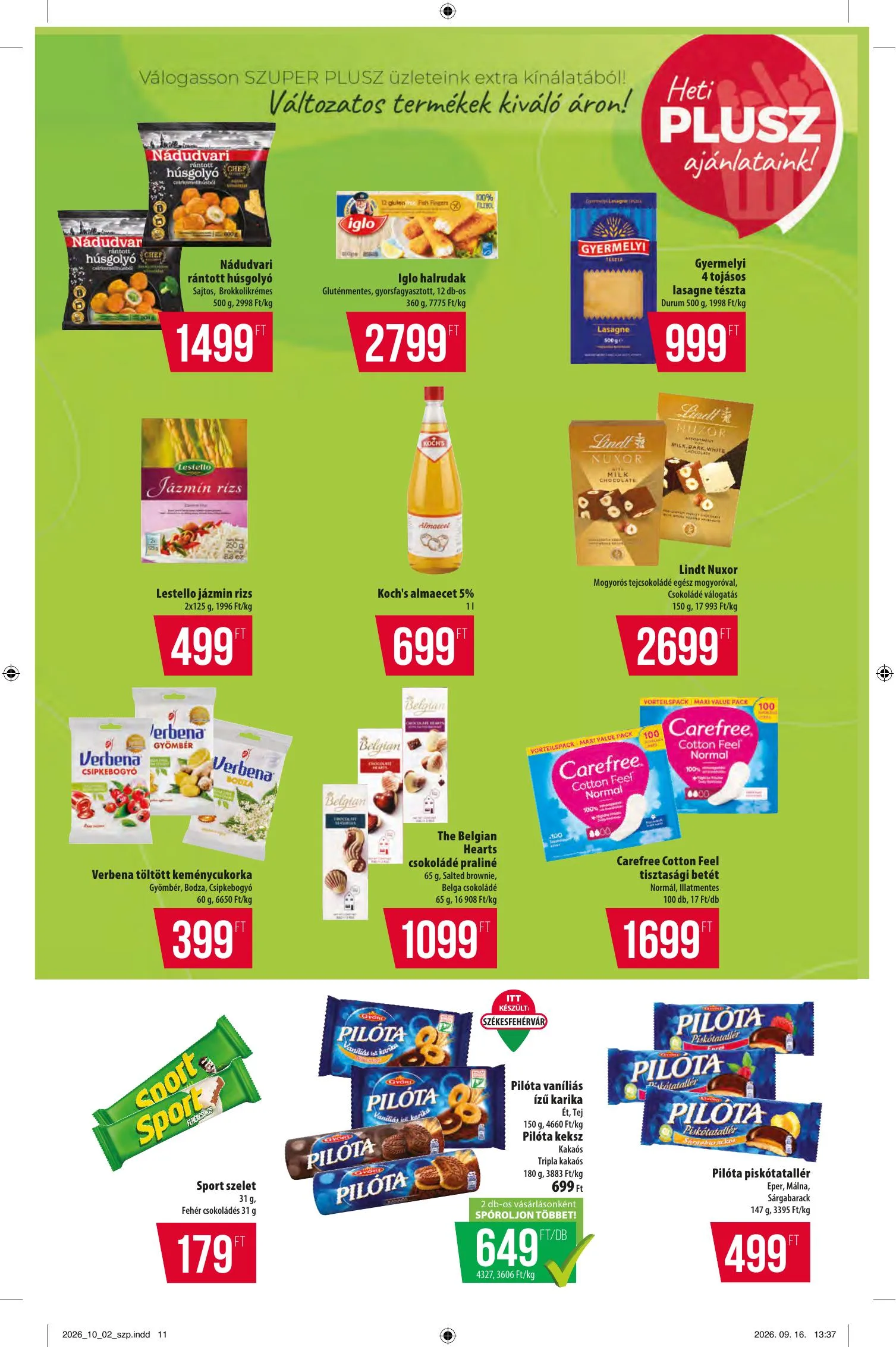 Coop akciós újság Észak-Kelet 10.08–10.14 – 11. oldal