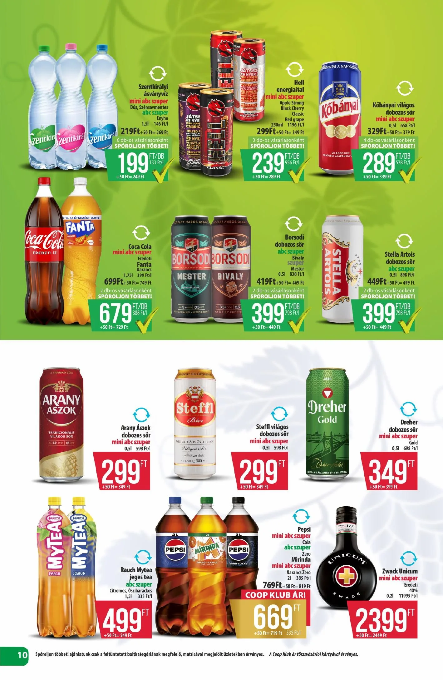 Coop akciós újság Észak-Kelet 10.15–10.21 – 10. oldal