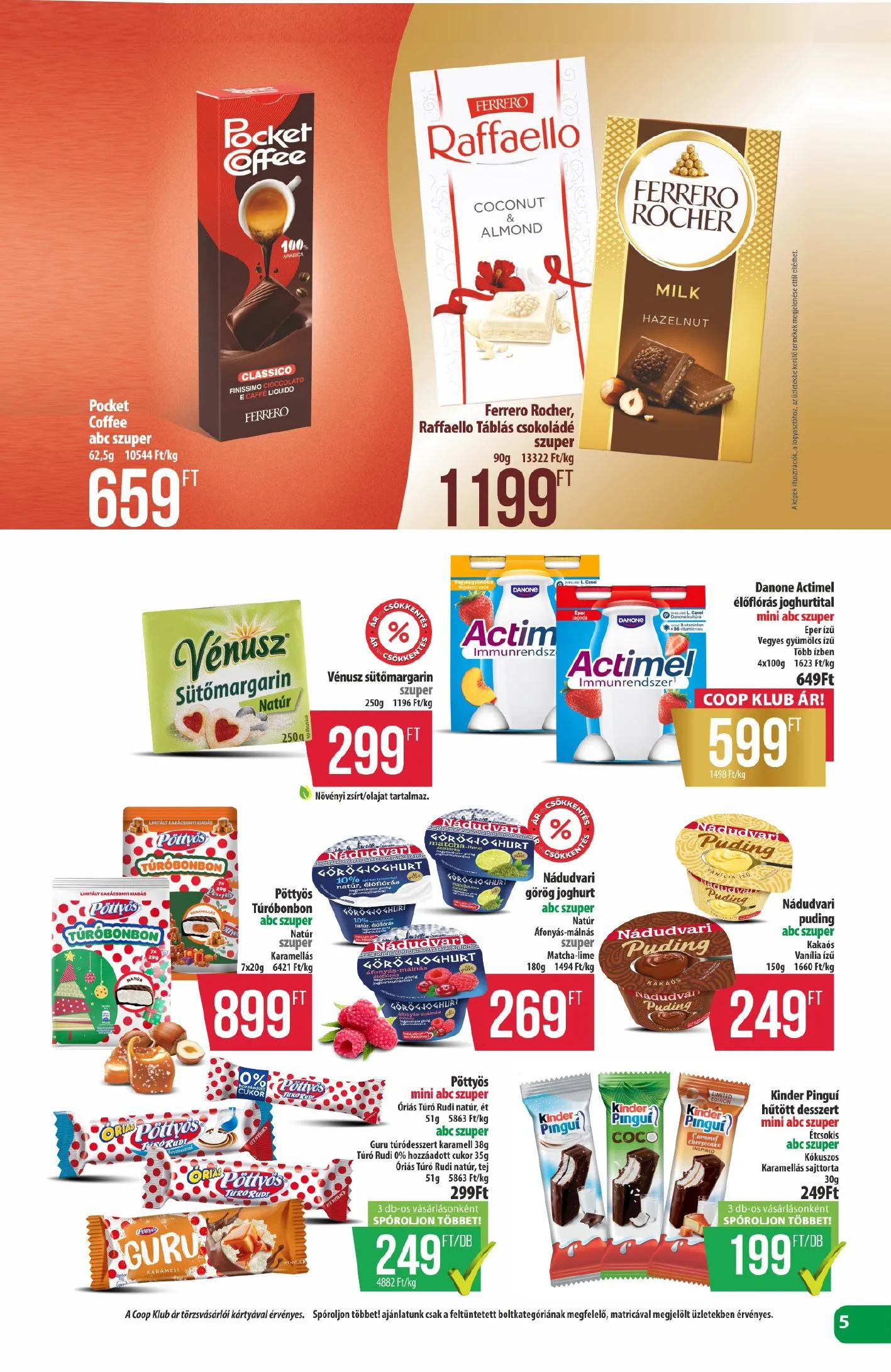 Coop akciós újság Észak-Kelet 10.15–10.21 – 5. oldal