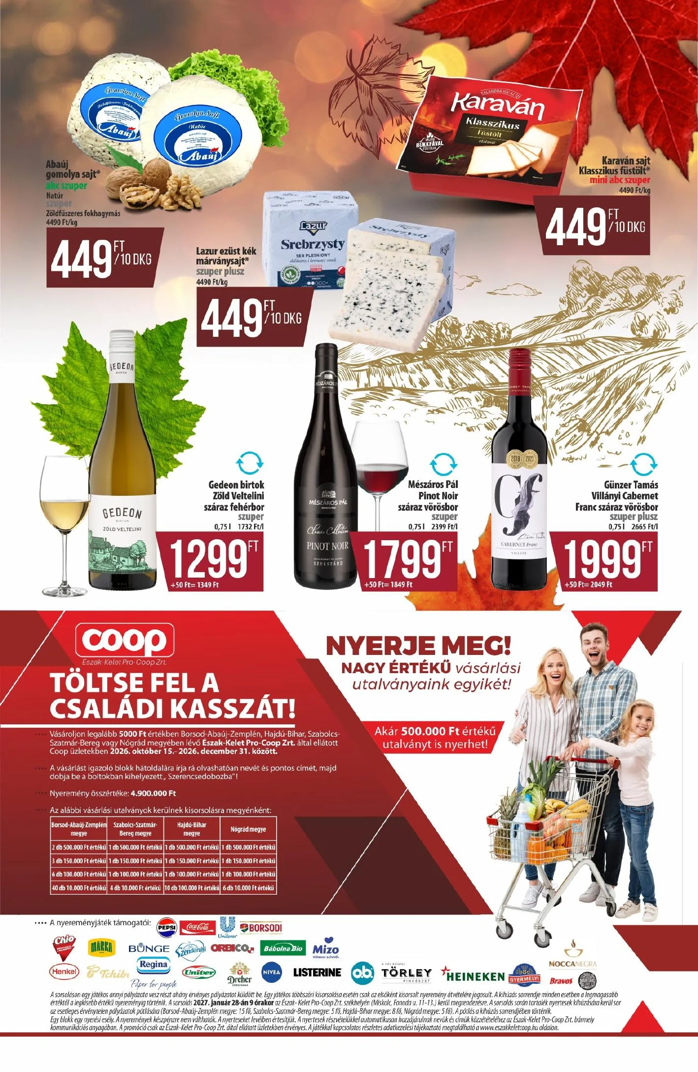 Coop akciós újság Észak-Kelet 10.15–10.21 – 9. oldal