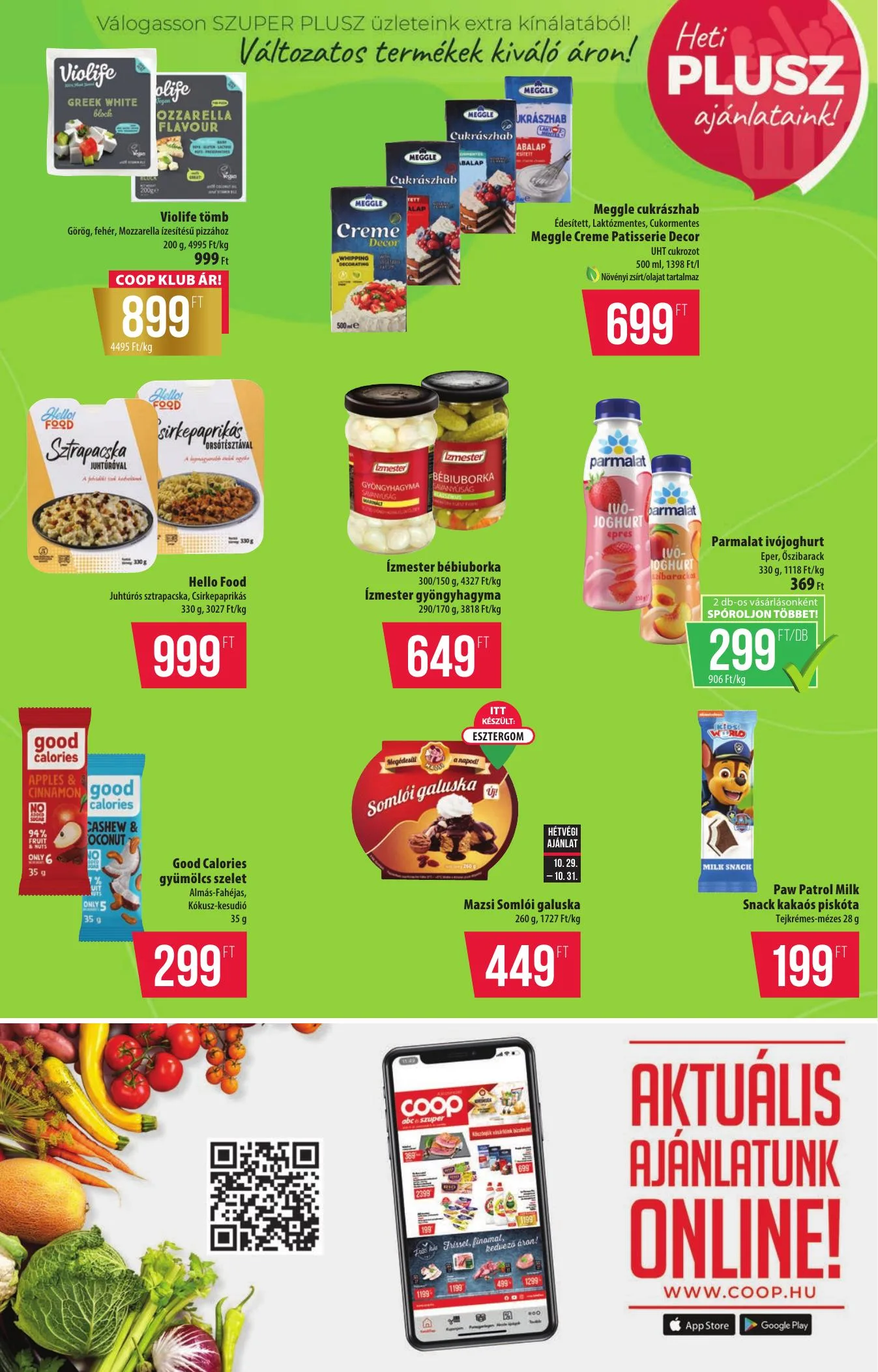 Coop akciós újság Észak-Kelet 10.29–11.04 – 10. oldal