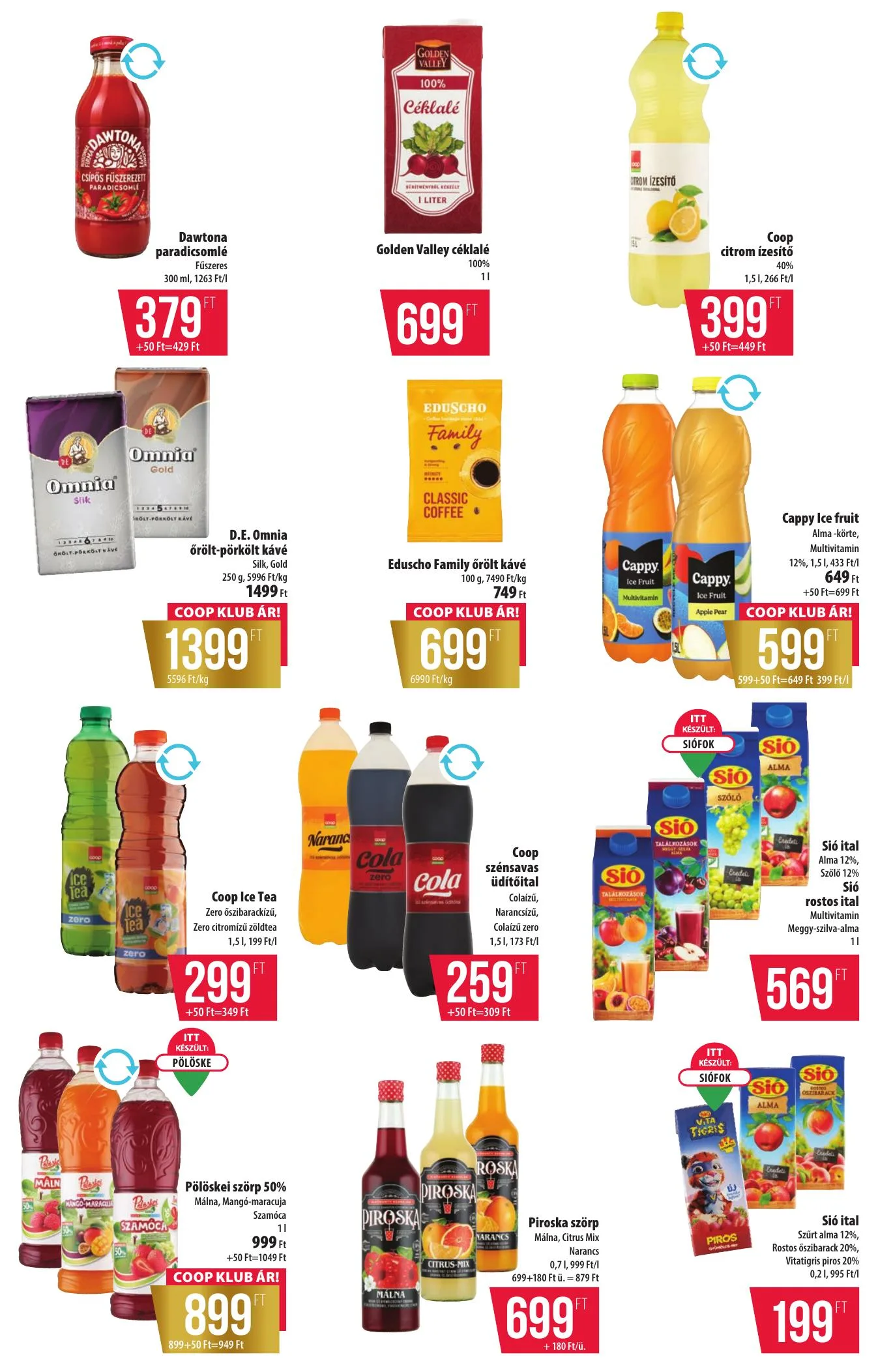 Coop akciós újság Észak-Kelet 10.29–11.04 – 13. oldal
