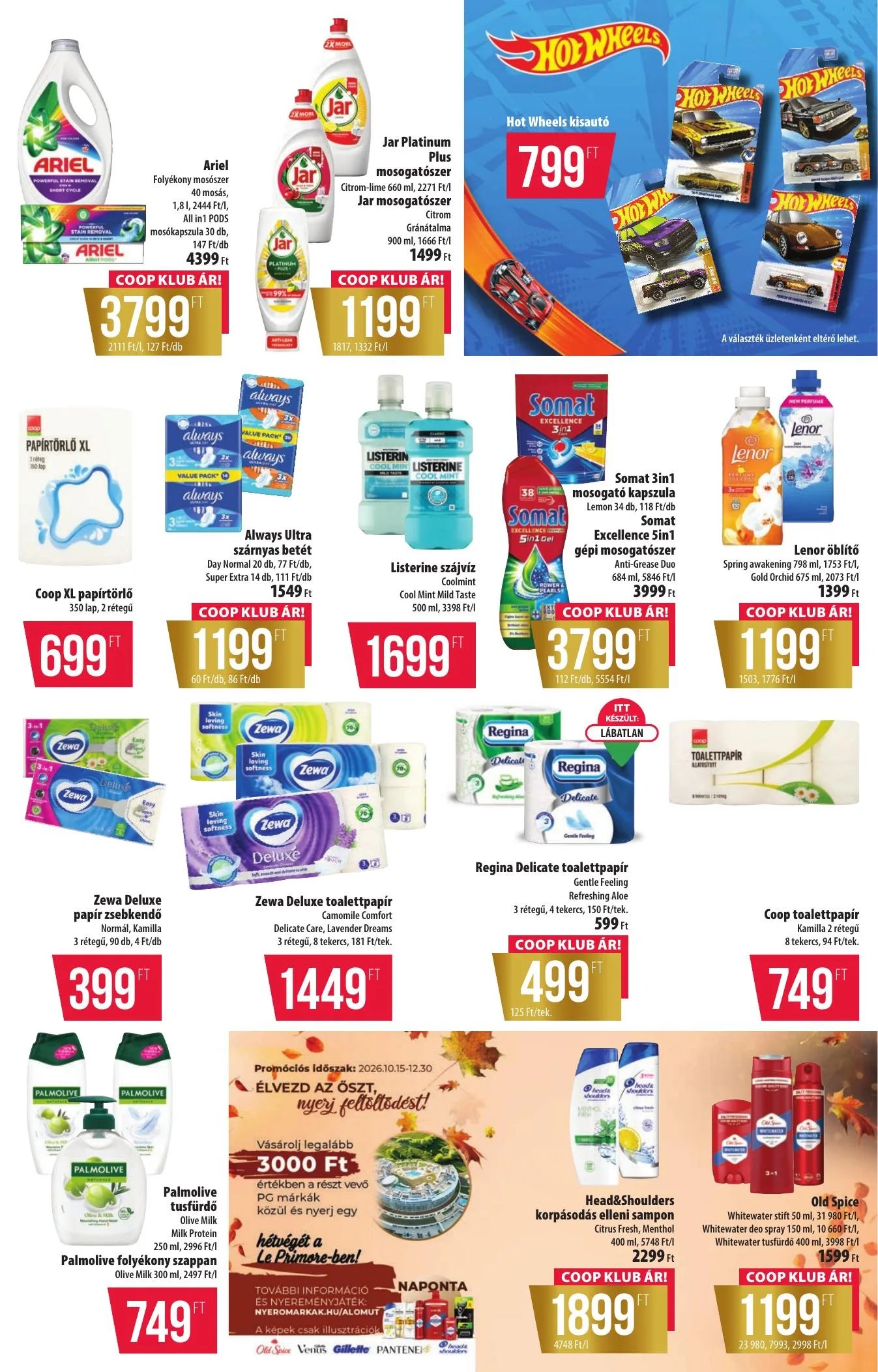 Coop akciós újság Észak-Kelet 10.29–11.04 – 15. oldal