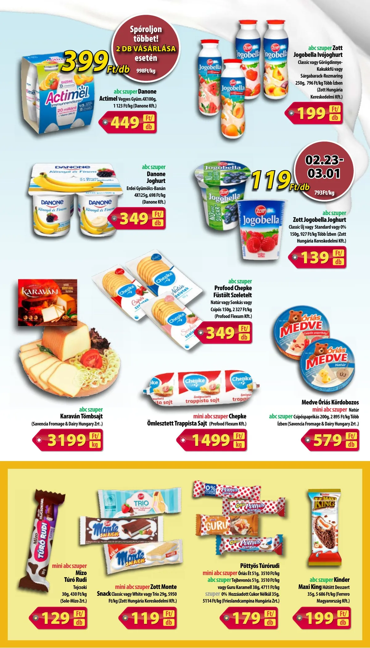 Coop akciós újság Hétforrás 02.16–03.01 – 5. oldal
