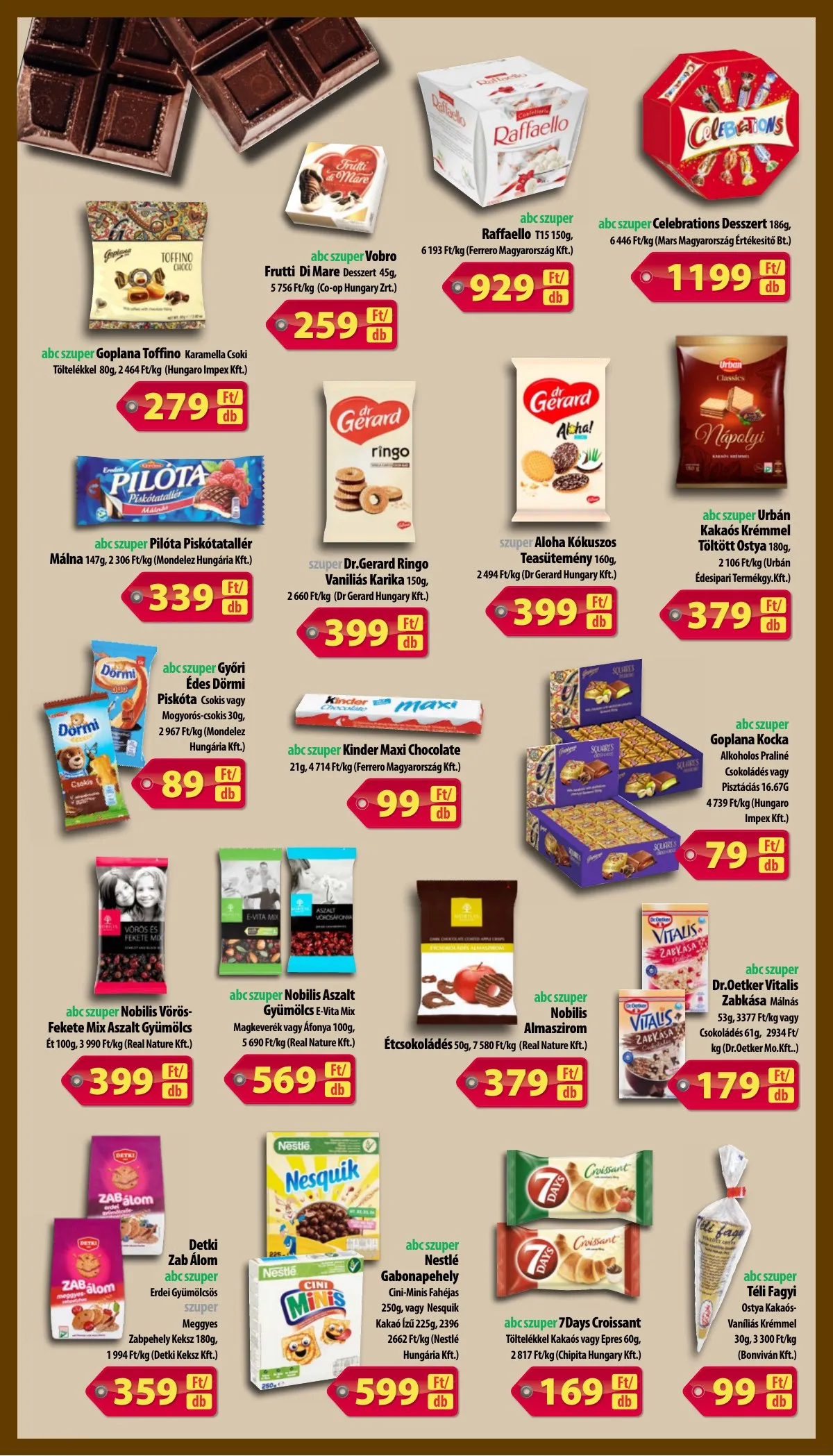 Coop akciós újság Hétforrás 02.16–03.01 – 6. oldal