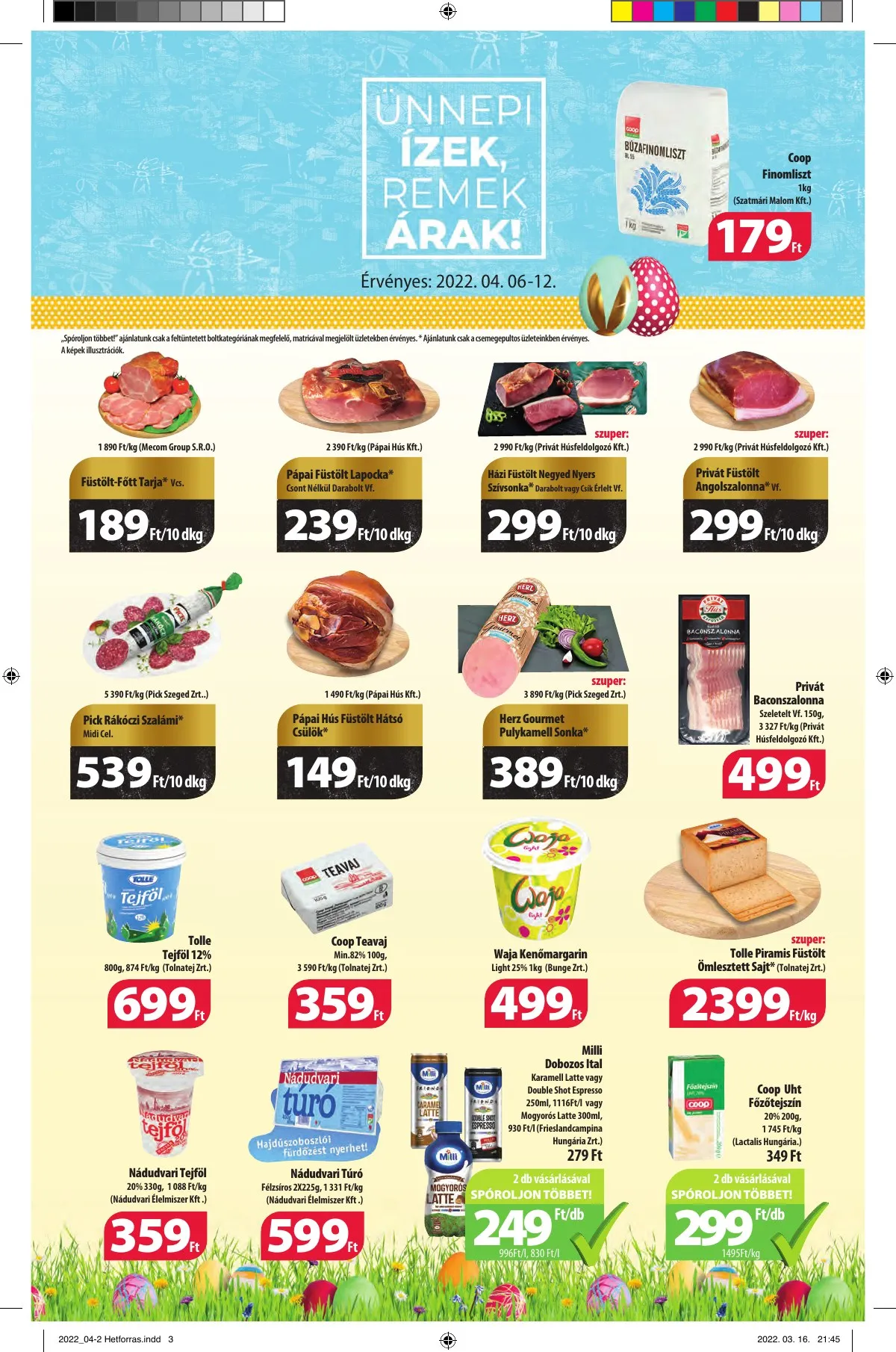 Coop akciós újság Hétforrás 04.06–04.12 – 3. oldal