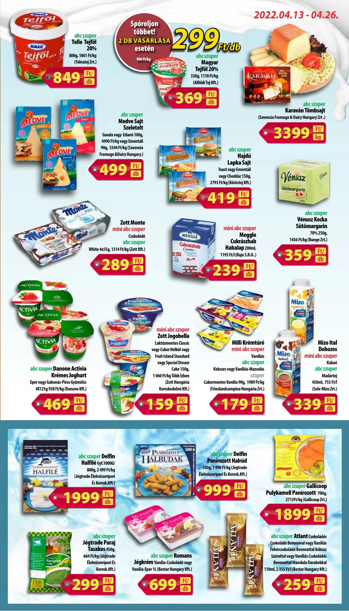 Coop akciós újság Hétforrás 04.13–04.26 – 3. oldal