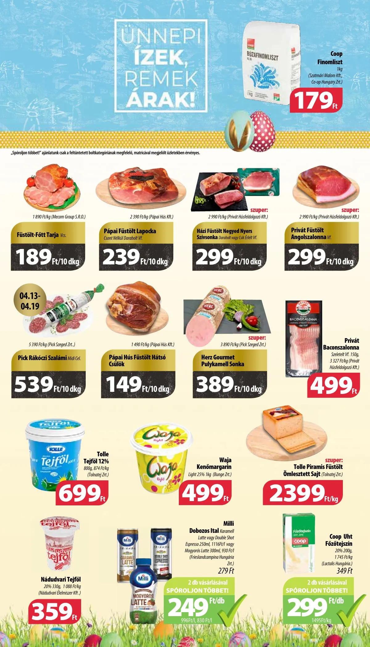 Coop akciós újság Hétforrás 04.13–04.26 – 4. oldal