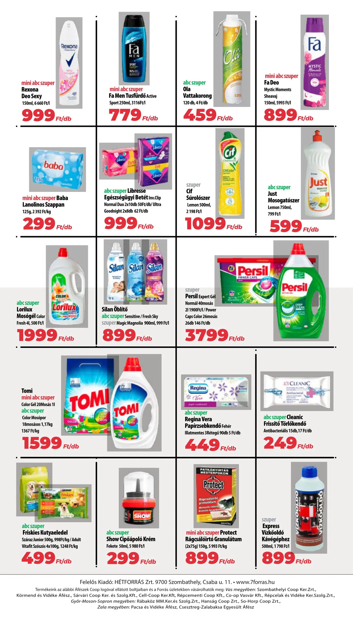 Coop akciós újság Hétforrás 02.15–02.28 – 10. oldal