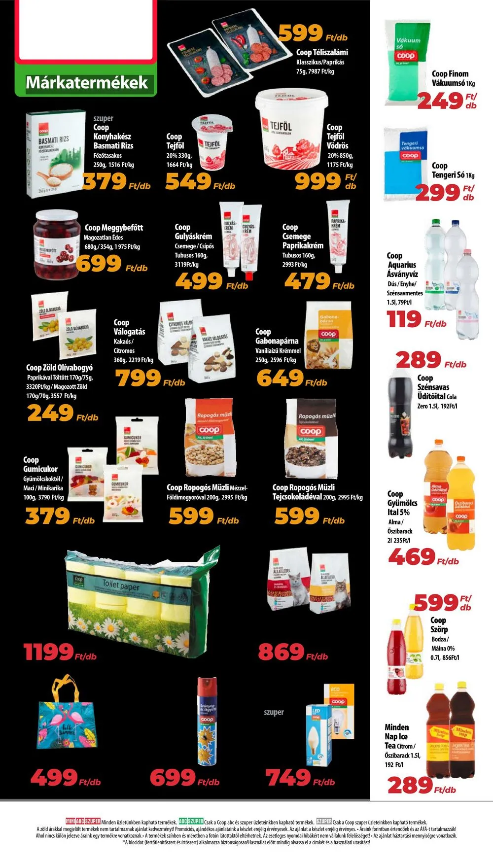 Coop akciós újság Hétforrás 05.17–05.30 – 11. oldal