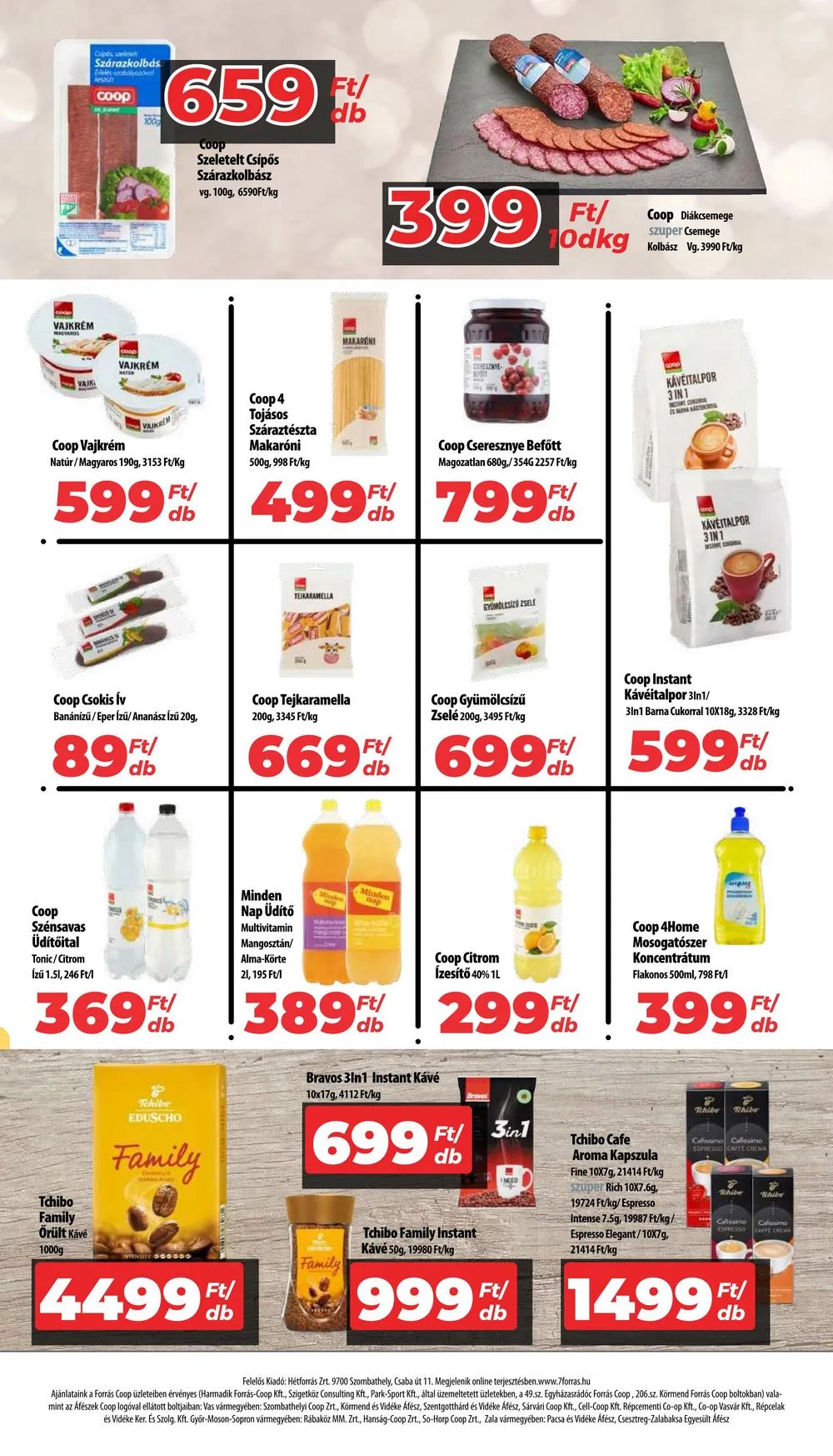 Coop akciós újság Hétforrás 06.13–07.03 – 11. oldal
