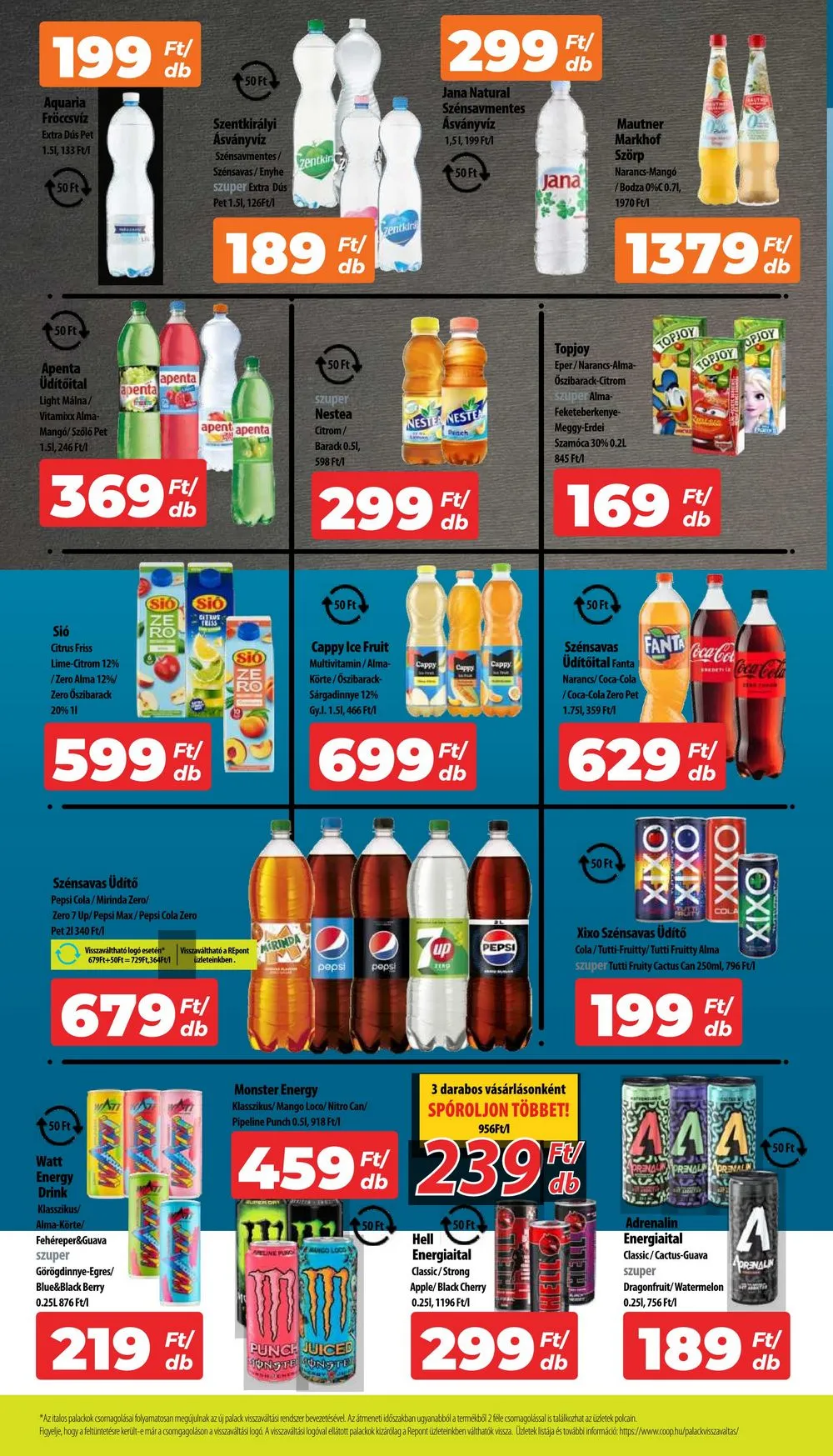Coop akciós újság Hétforrás 06.13–07.03 – 8. oldal