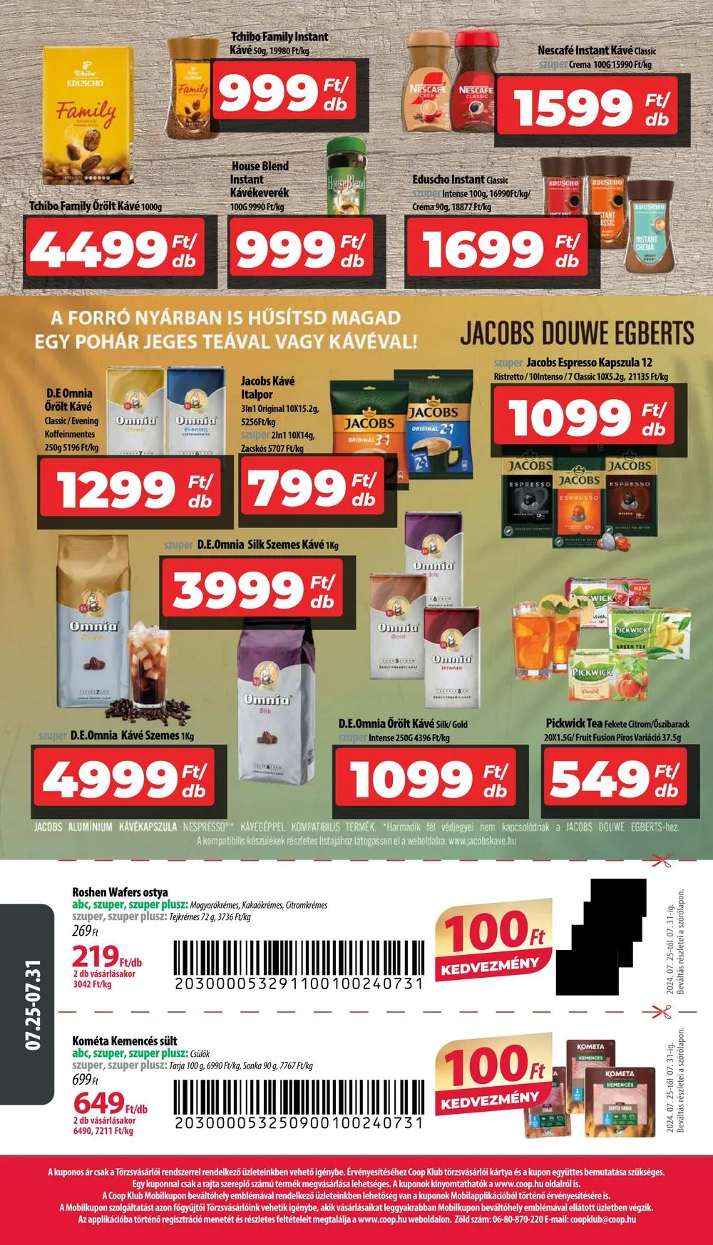 Coop akciós újság Hétforrás 07.18–07.31 – 7. oldal