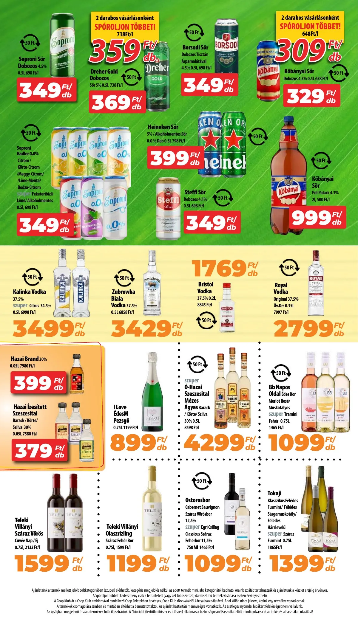 Coop akciós újság Hétforrás 09.12–10.02 – 10. oldal